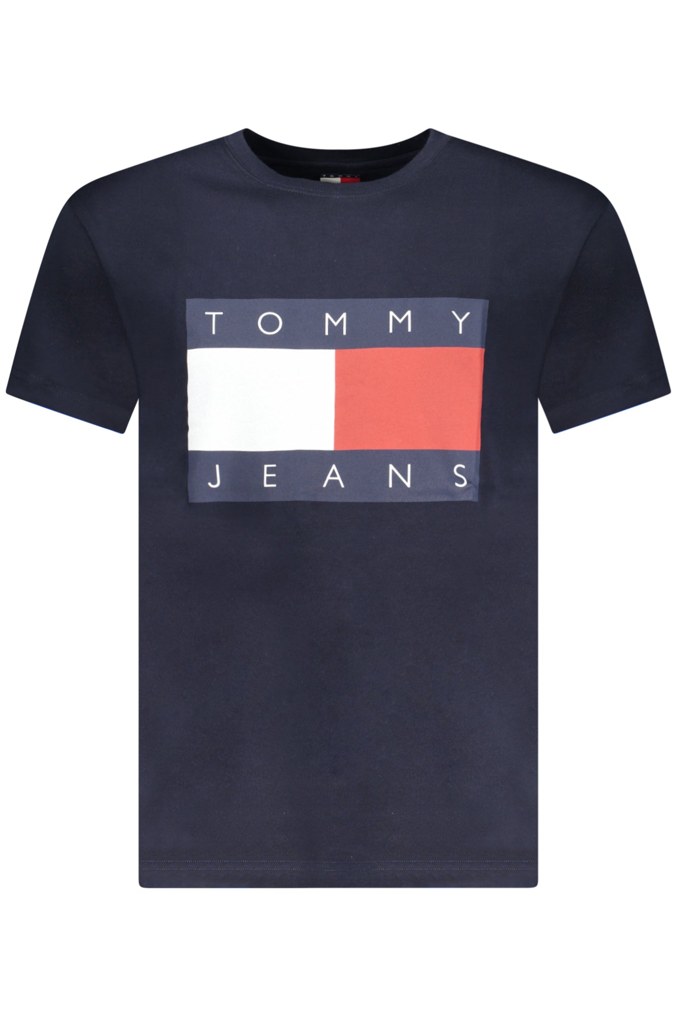 TOMMY HILFIGER TOMMY HILFIGER MEN'S SHORT-SLEEVE T-SHIRT BLACK - Blu