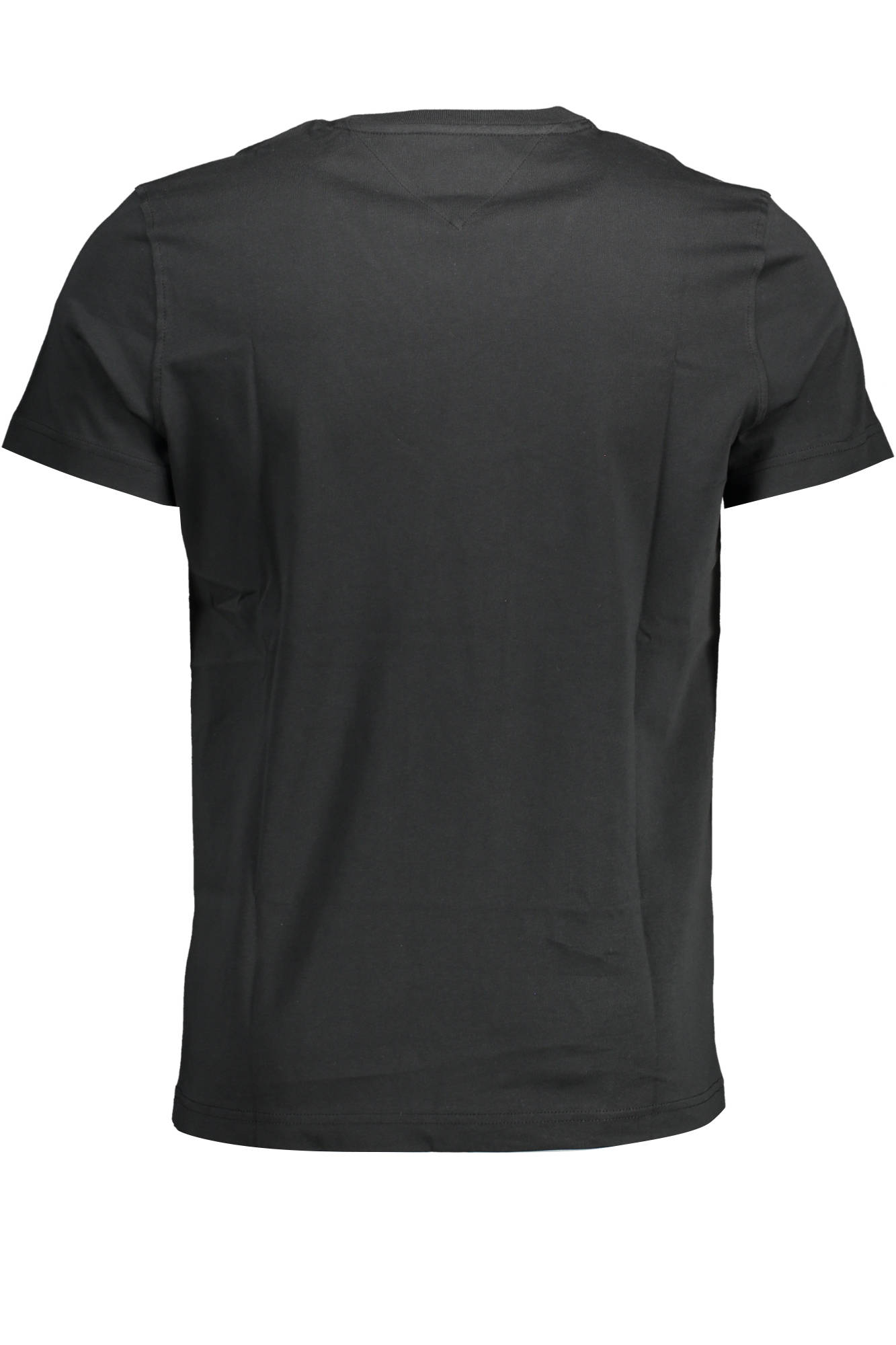 TOMMY HILFIGER TOMMY HILFIGER MEN'S SHORT SLEEVED T-SHIRT BLUE - Nero