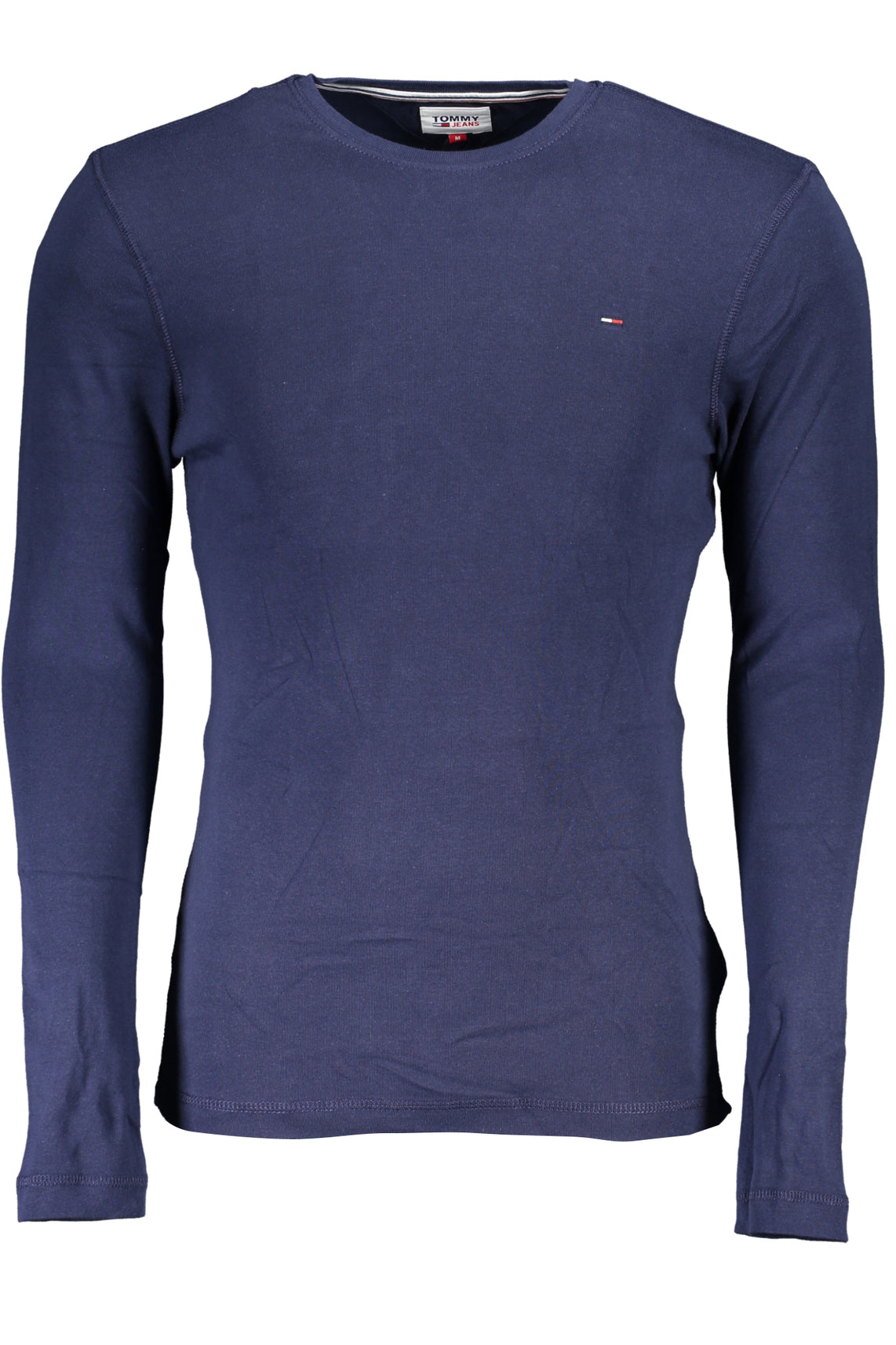 TOMMY HILFIGER TOMMY HILFIGER MEN'S LONG SLEEVE T-SHIRT WHITE - Blu