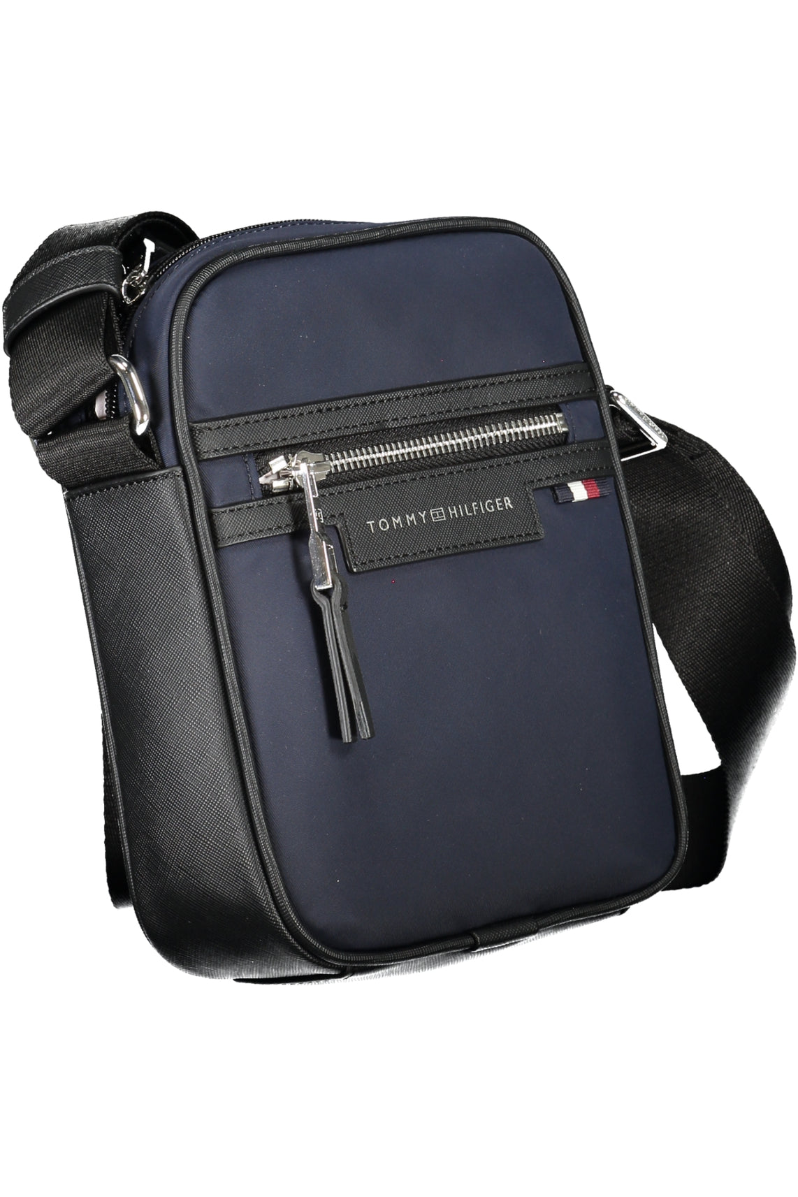 Men's blue shoulder bag
