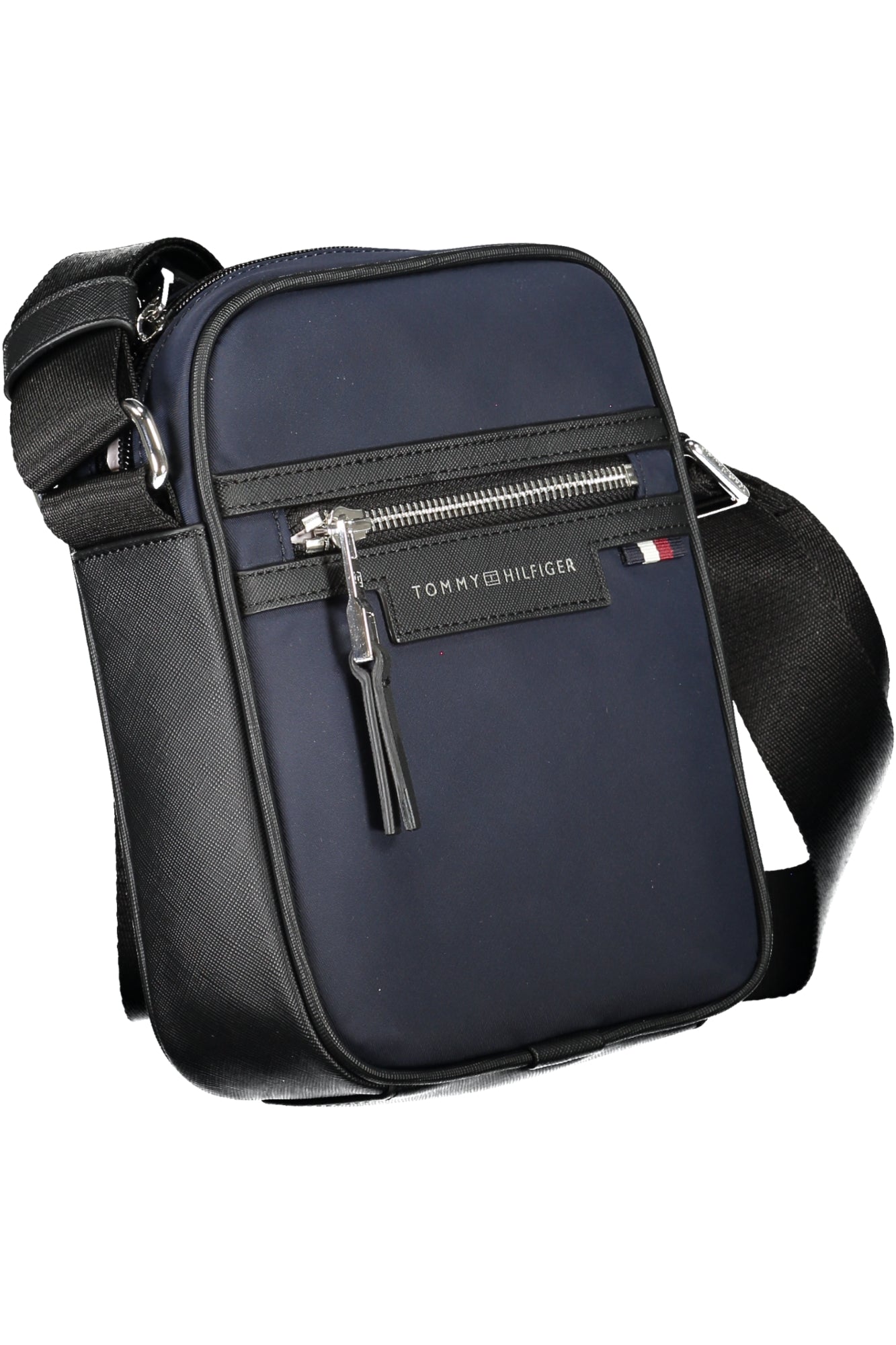Men's blue shoulder bag