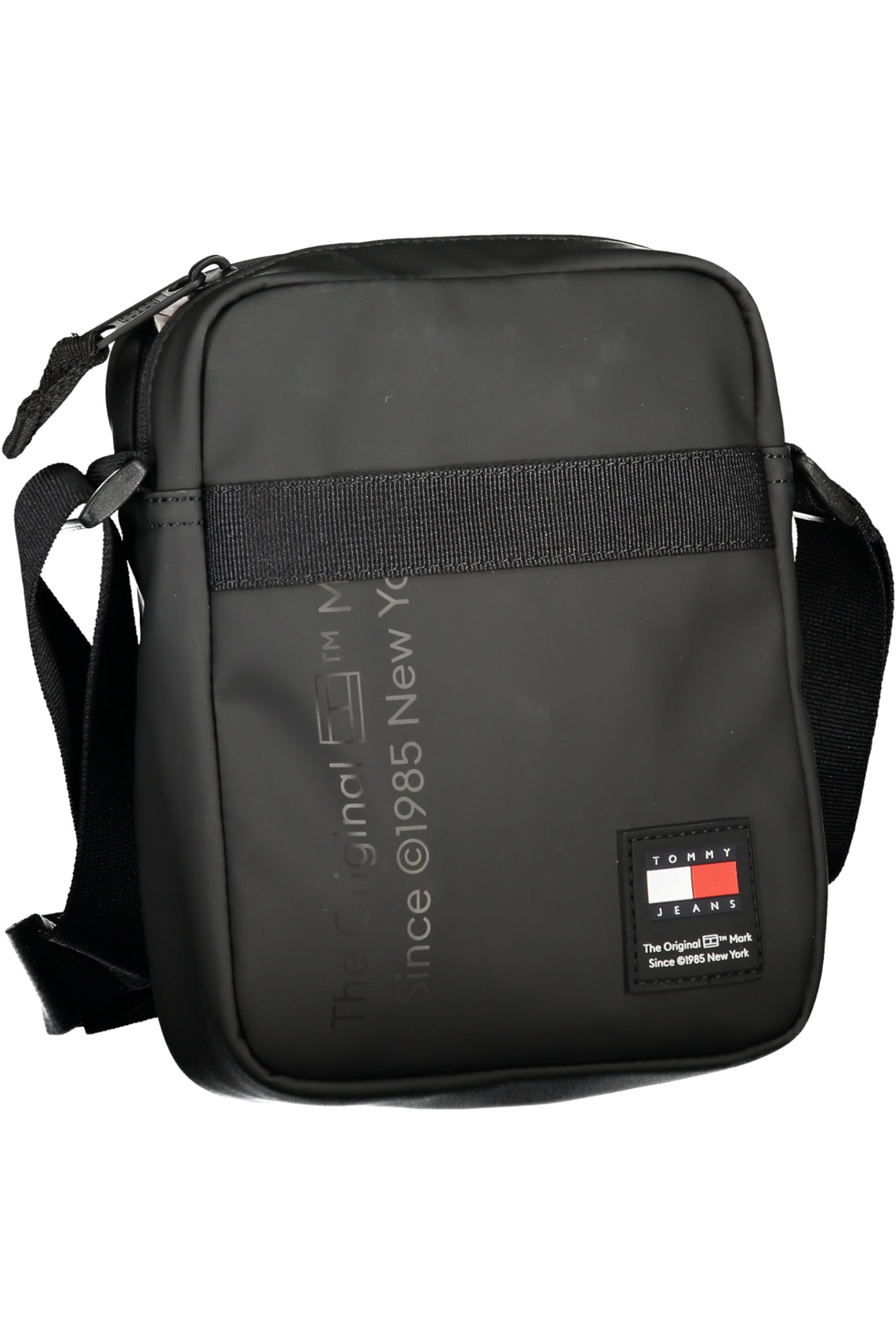 Men's black shoulder bag