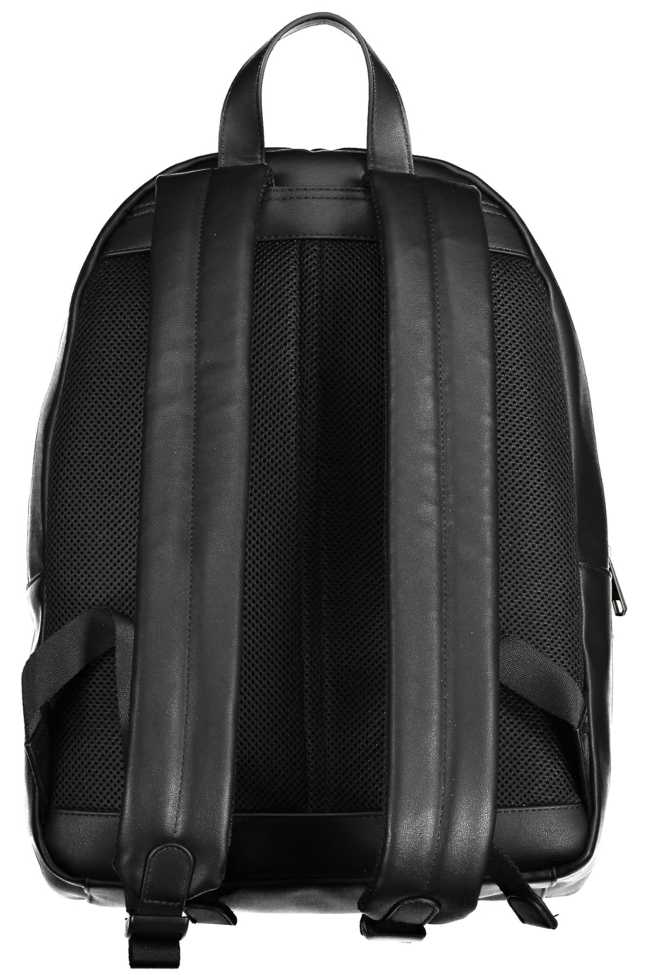 Man black backpack