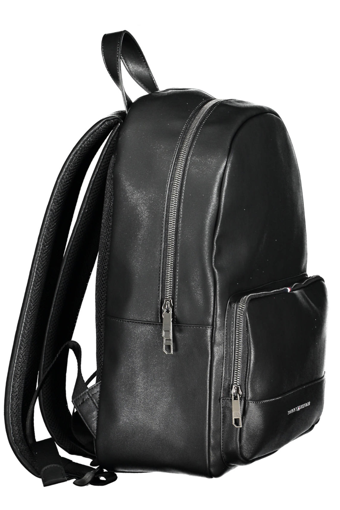 Man black backpack