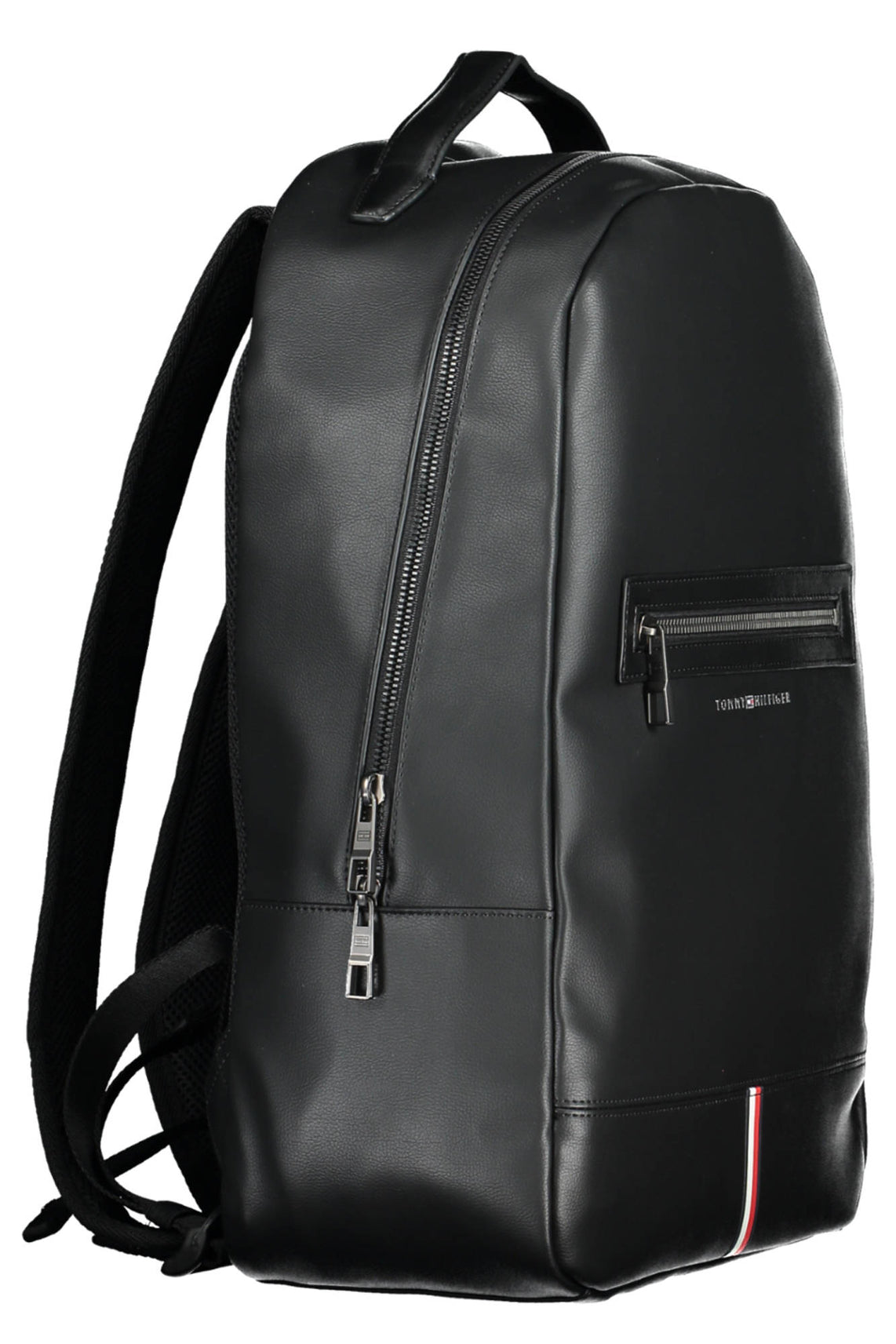 Man black backpack