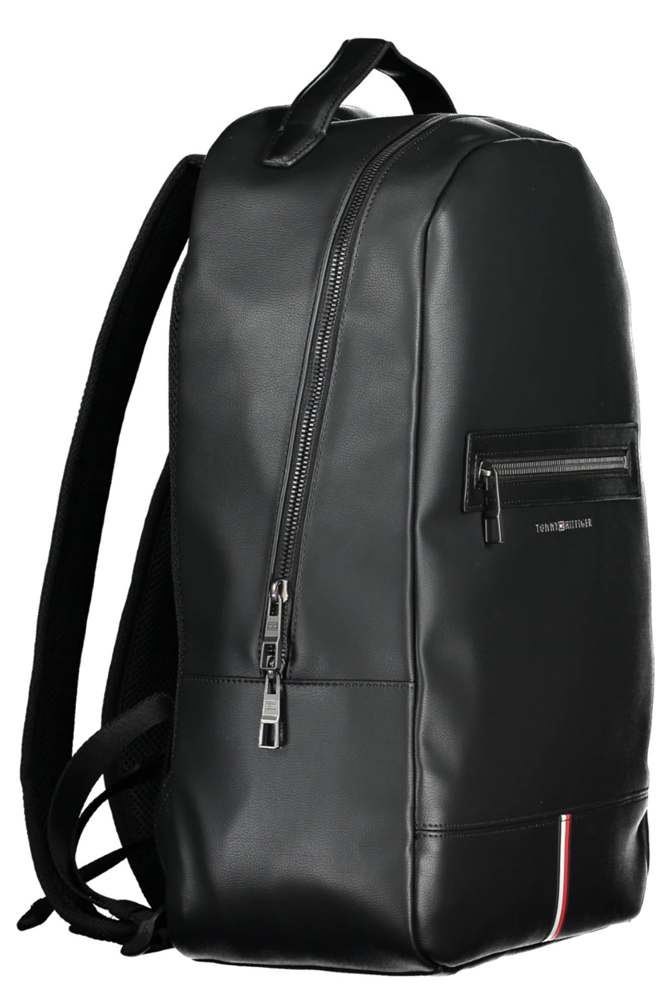Man black backpack