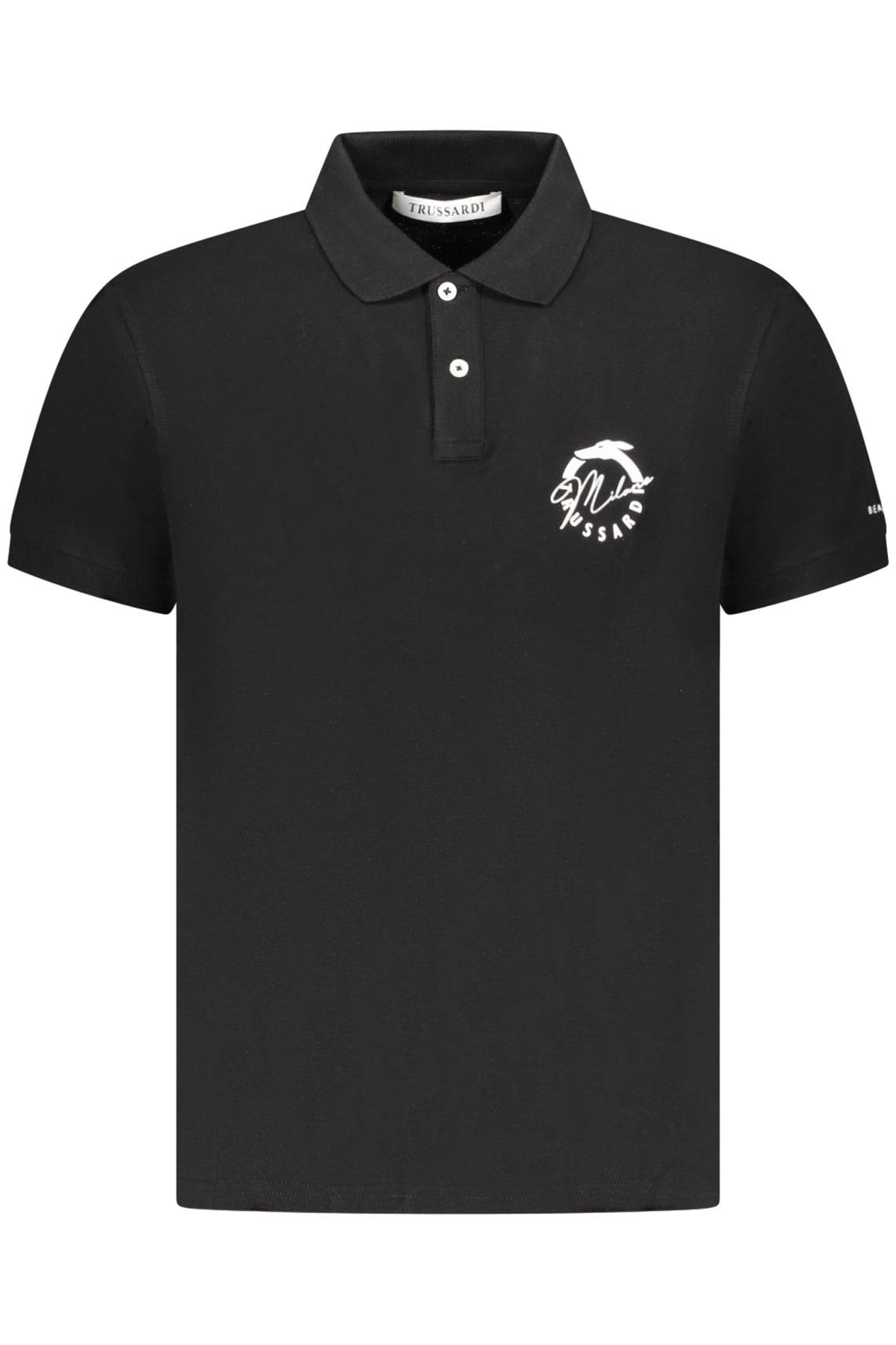TRUSSARDI Polo Shirts Black - TRU25MPL01
