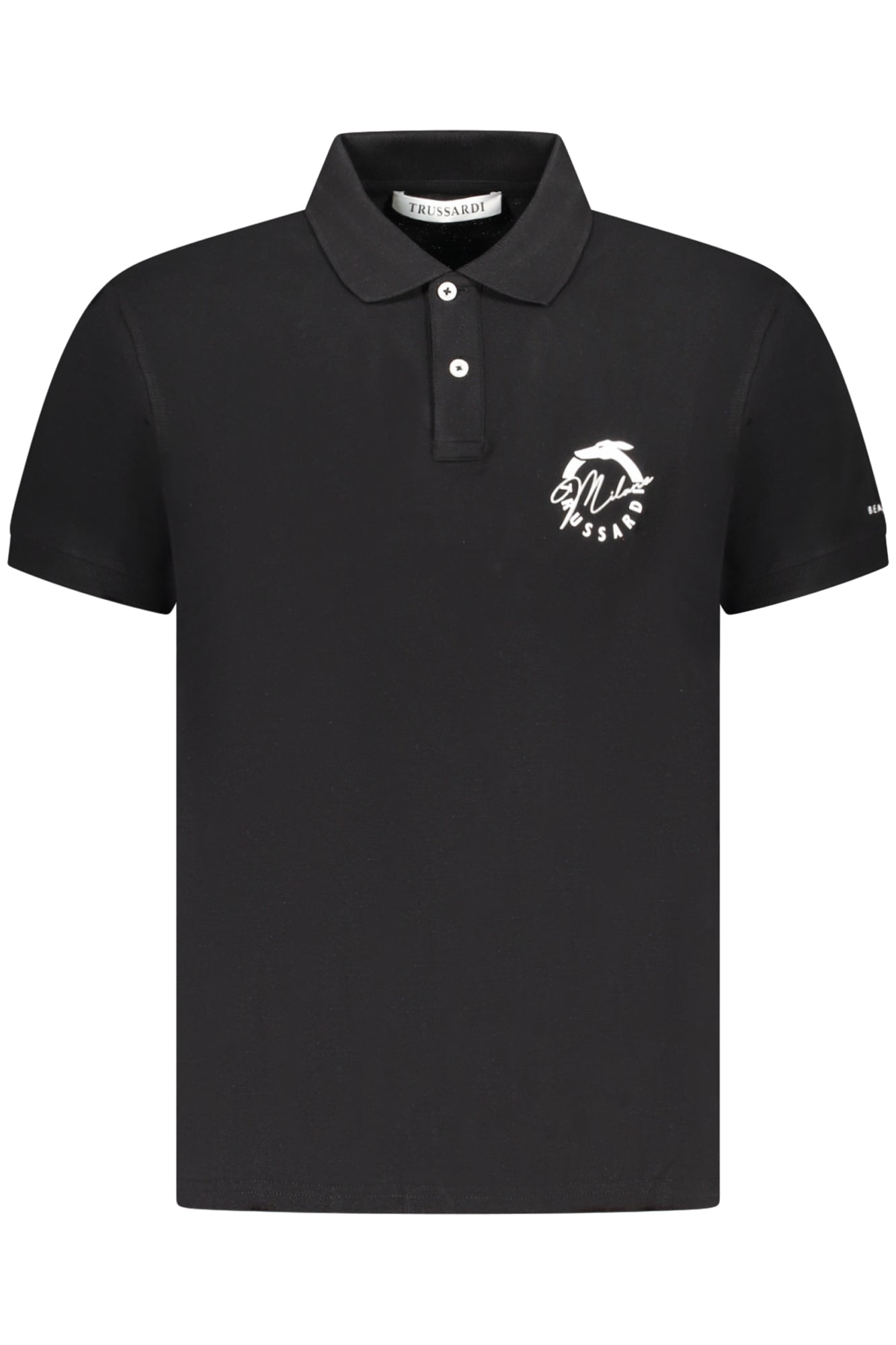 TRUSSARDI Polo Shirts Black - TRU25MPL01