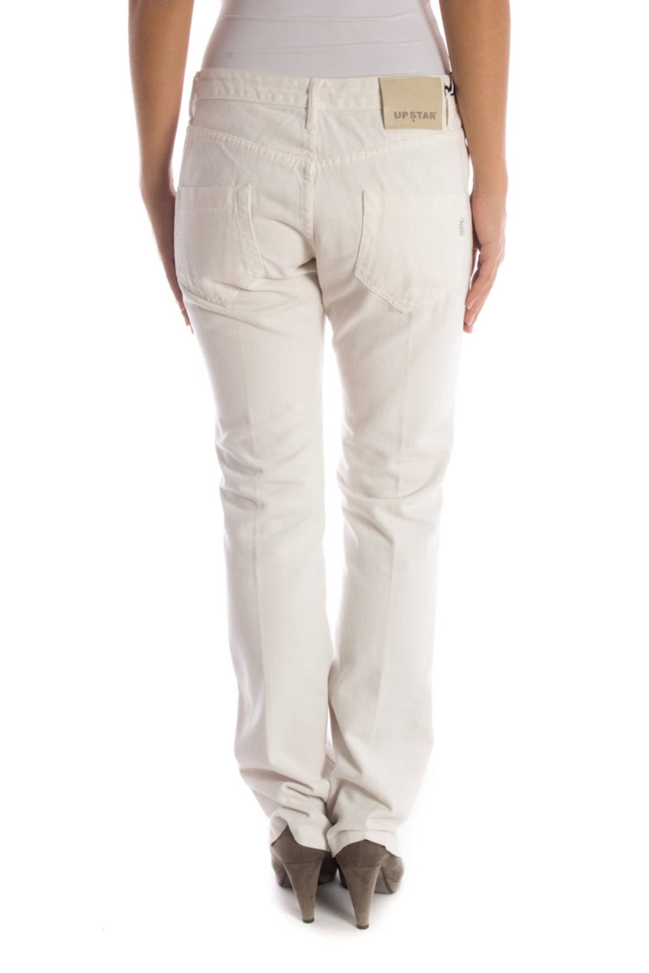 UP STAR Trousers White - TY03-AY174-JAKY