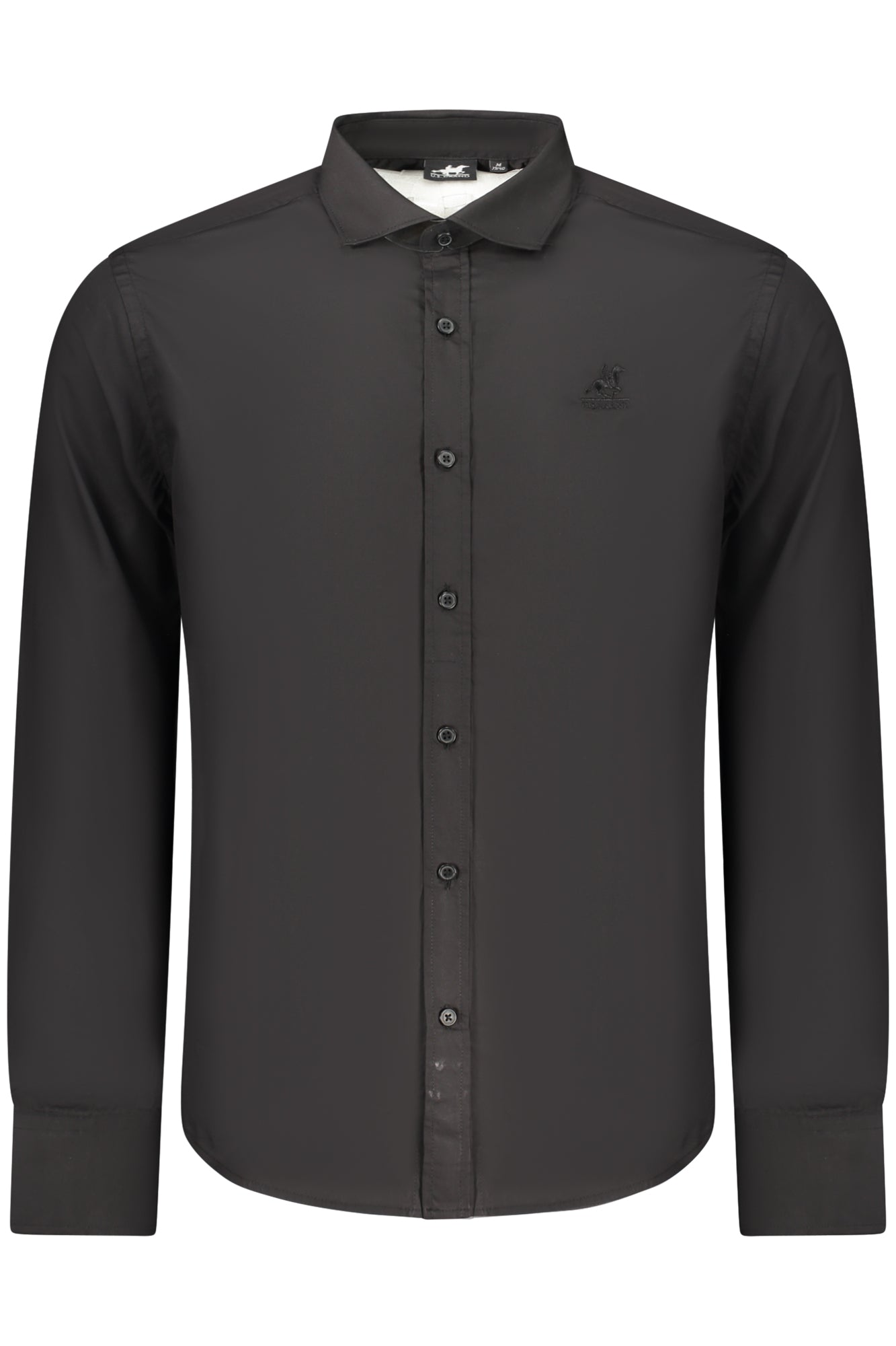 U.S. GRAND US GRAND MEN'S LONG-SLEEVED WHITE SHIRT - Nero