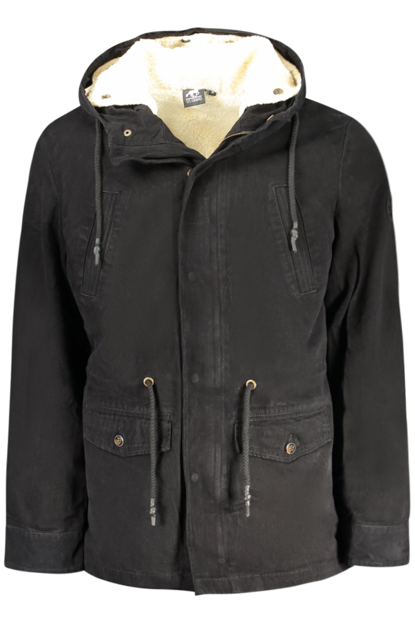 U.S. GRAND Jackets and down jackets Black - AU02810PASTRO