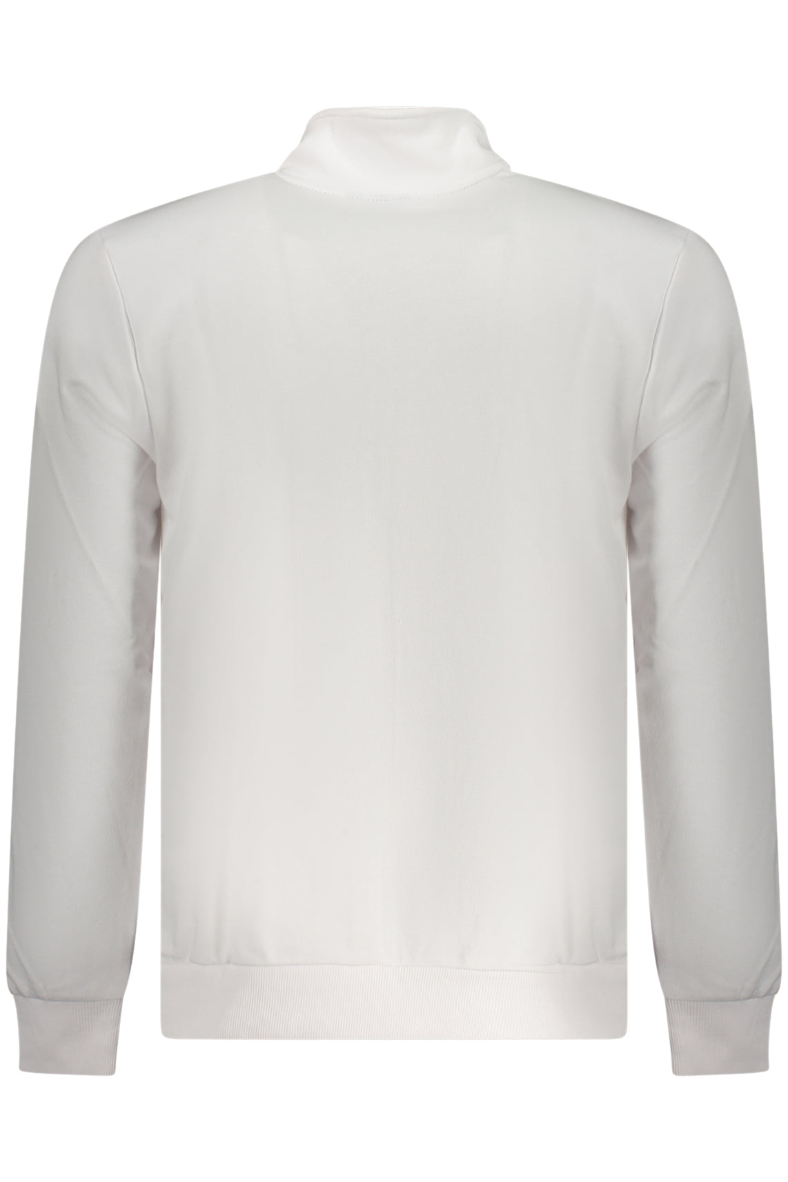 Men's zip-up sweatshirt white