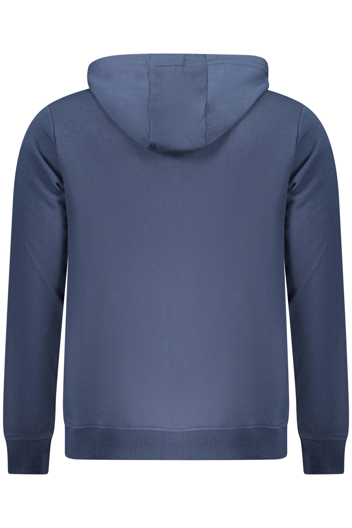 Men's blue zip-up sweatshirt