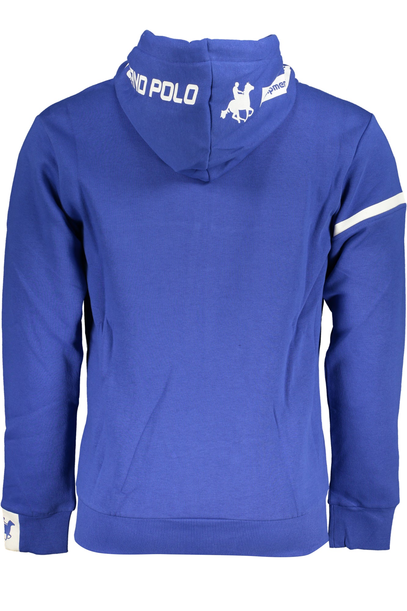 Men's blue zip sweatshirt