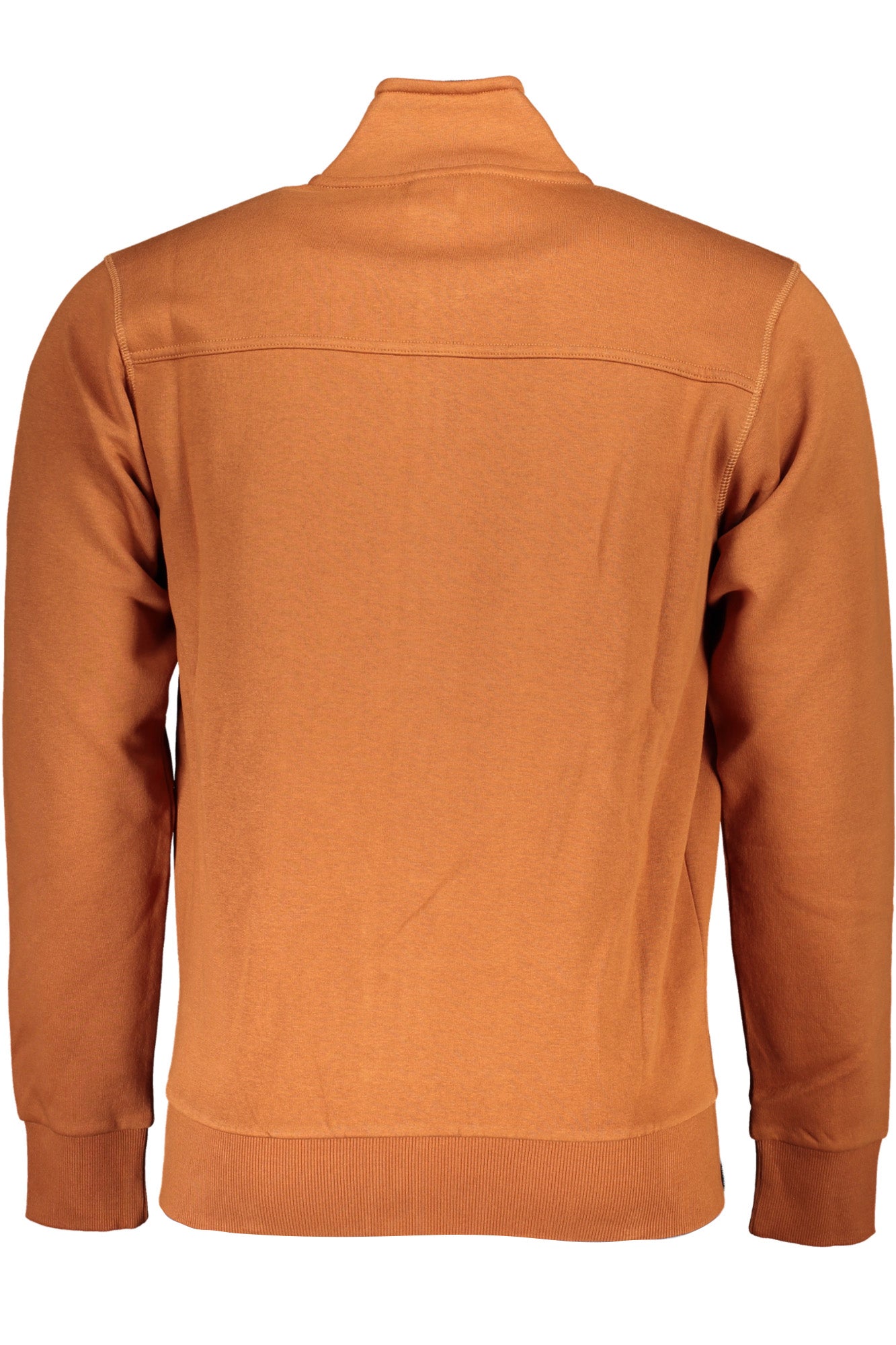 Men's brown zip sweatshirt