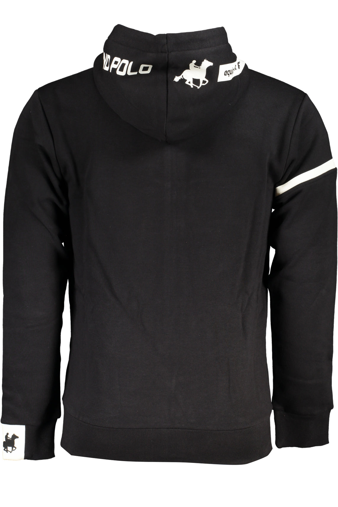 Men's black zip sweatshirt
