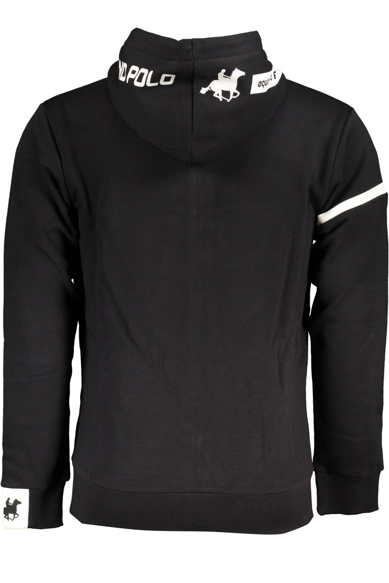 Men's black zip sweatshirt