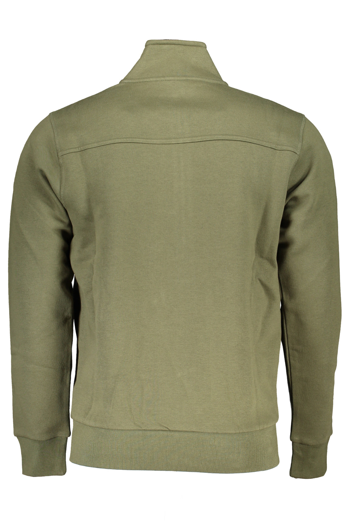 Men's green zip sweatshirt