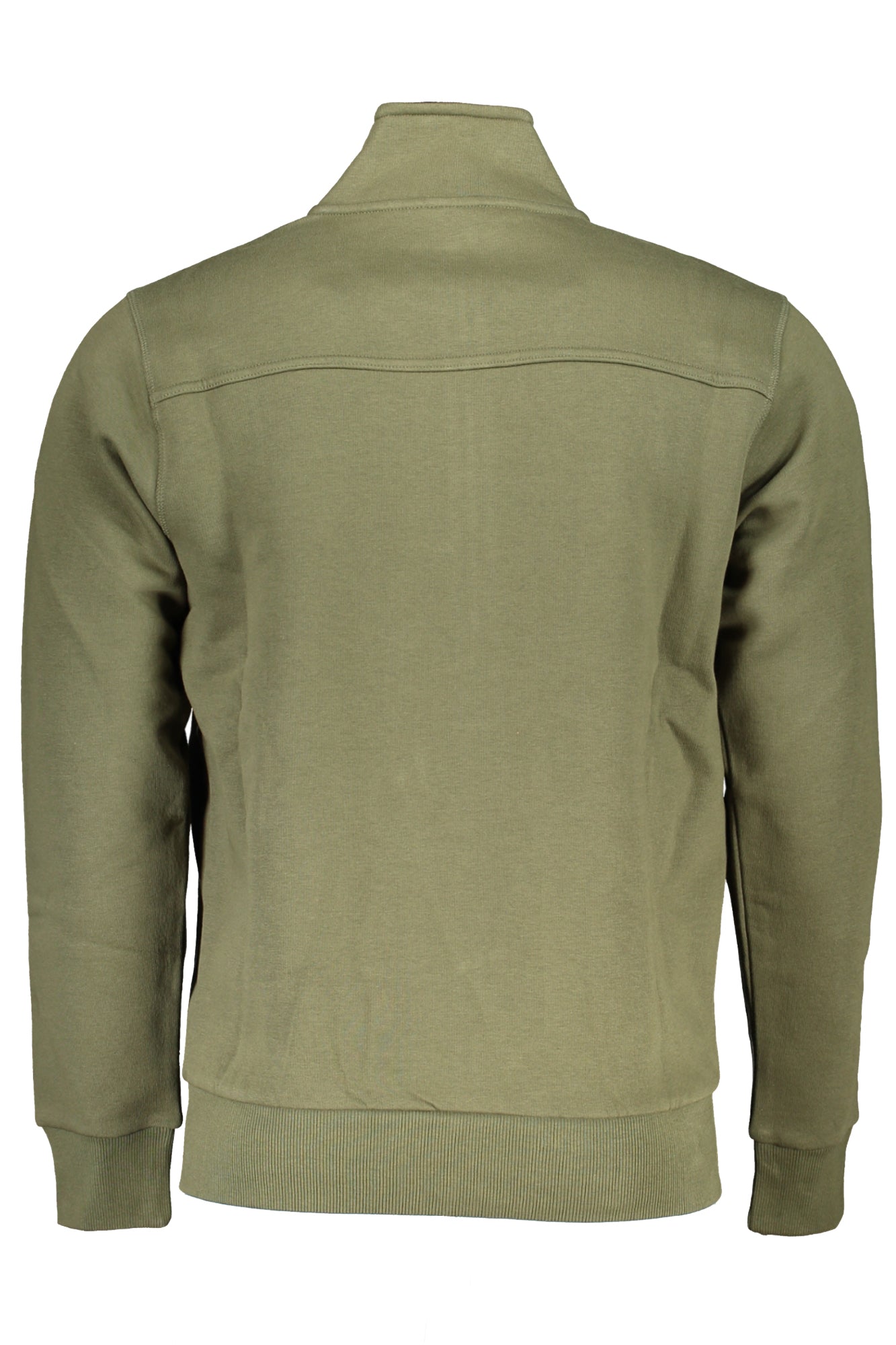 Men's green zip sweatshirt