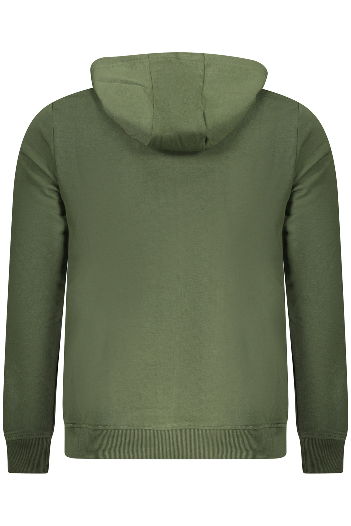 U.S. GRAND US GRAND MEN'S GREEN ZIP-UP SWEATSHIRT - Verde