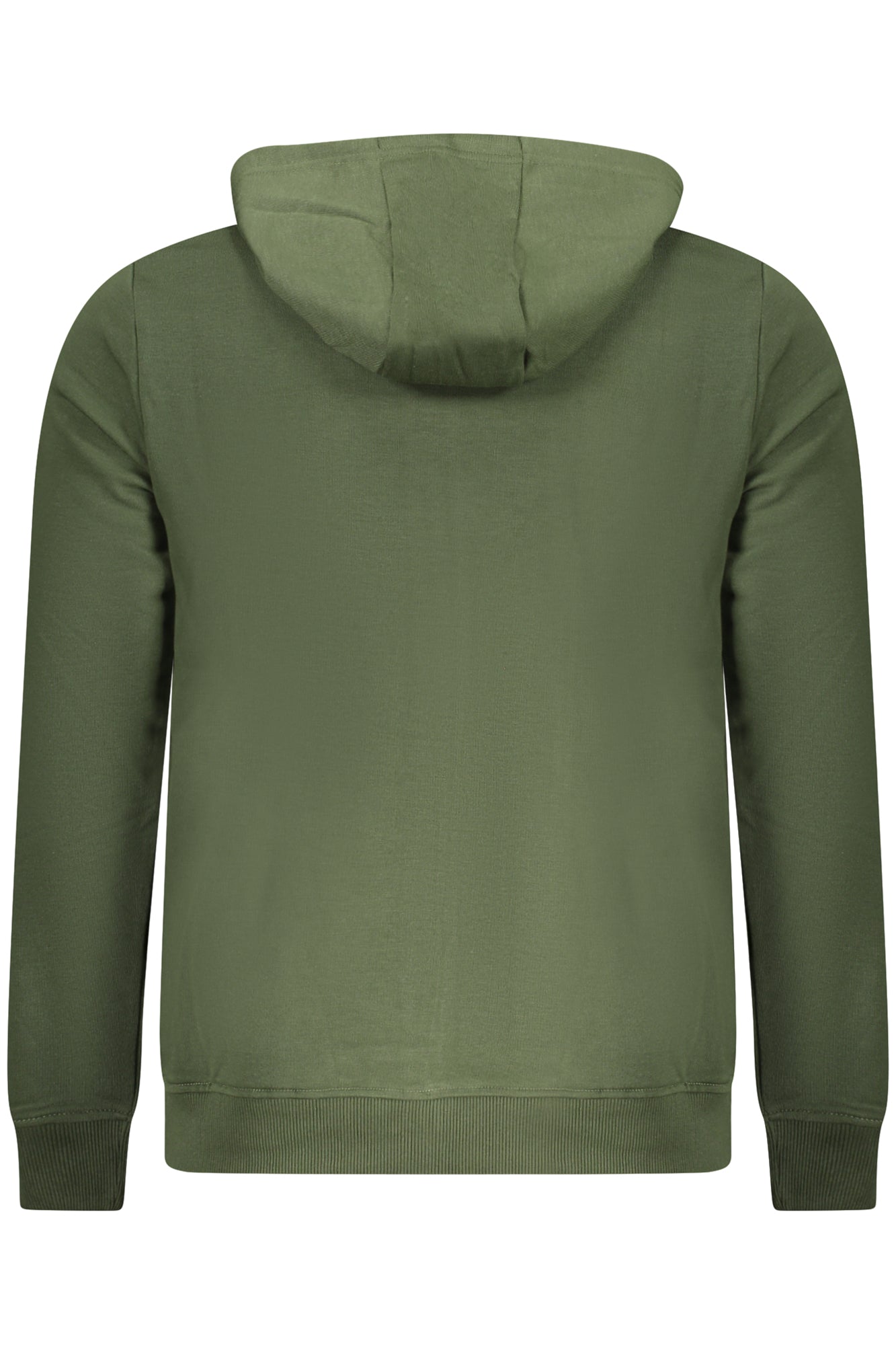 U.S. GRAND US GRAND MEN'S GREEN ZIP-UP SWEATSHIRT - Verde