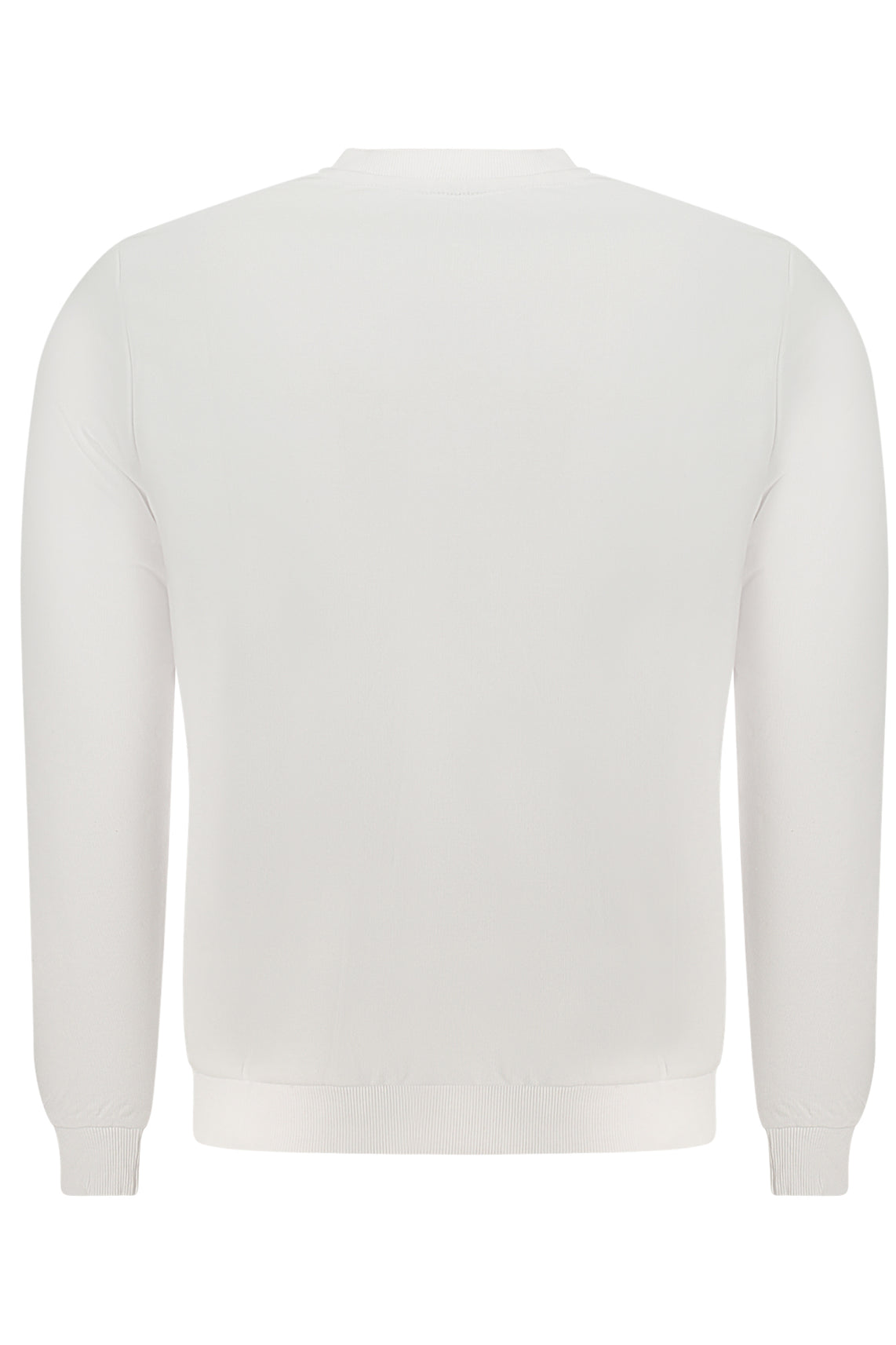 Men's zip-up sweatshirt white