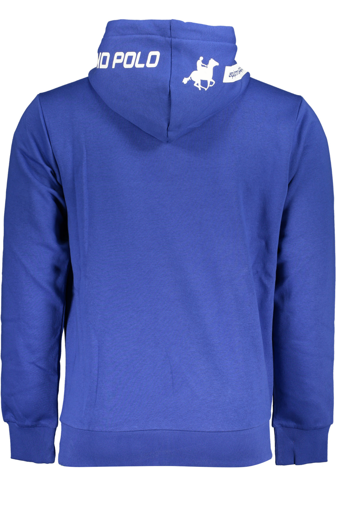 Men's blue zipless sweatshirt