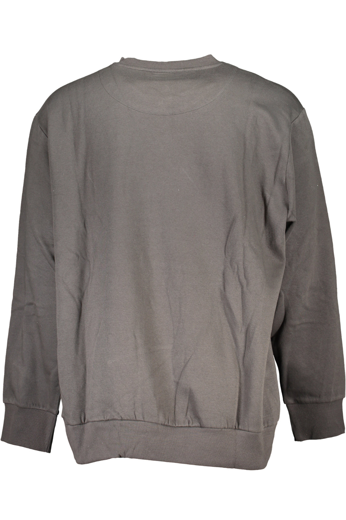 Men's gray zipless sweatshirt