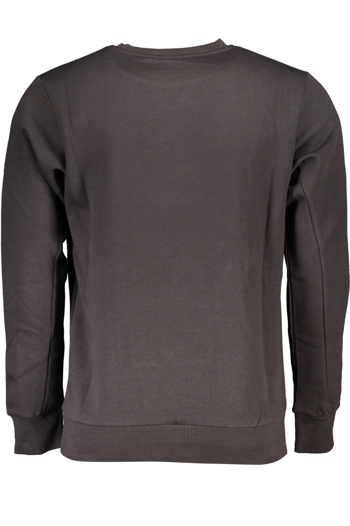 Men's gray zipless sweatshirt