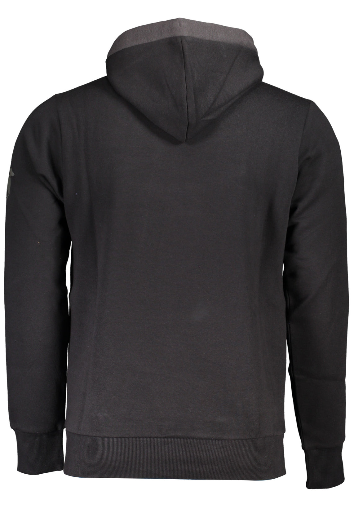 Men's black zip-out sweatshirt