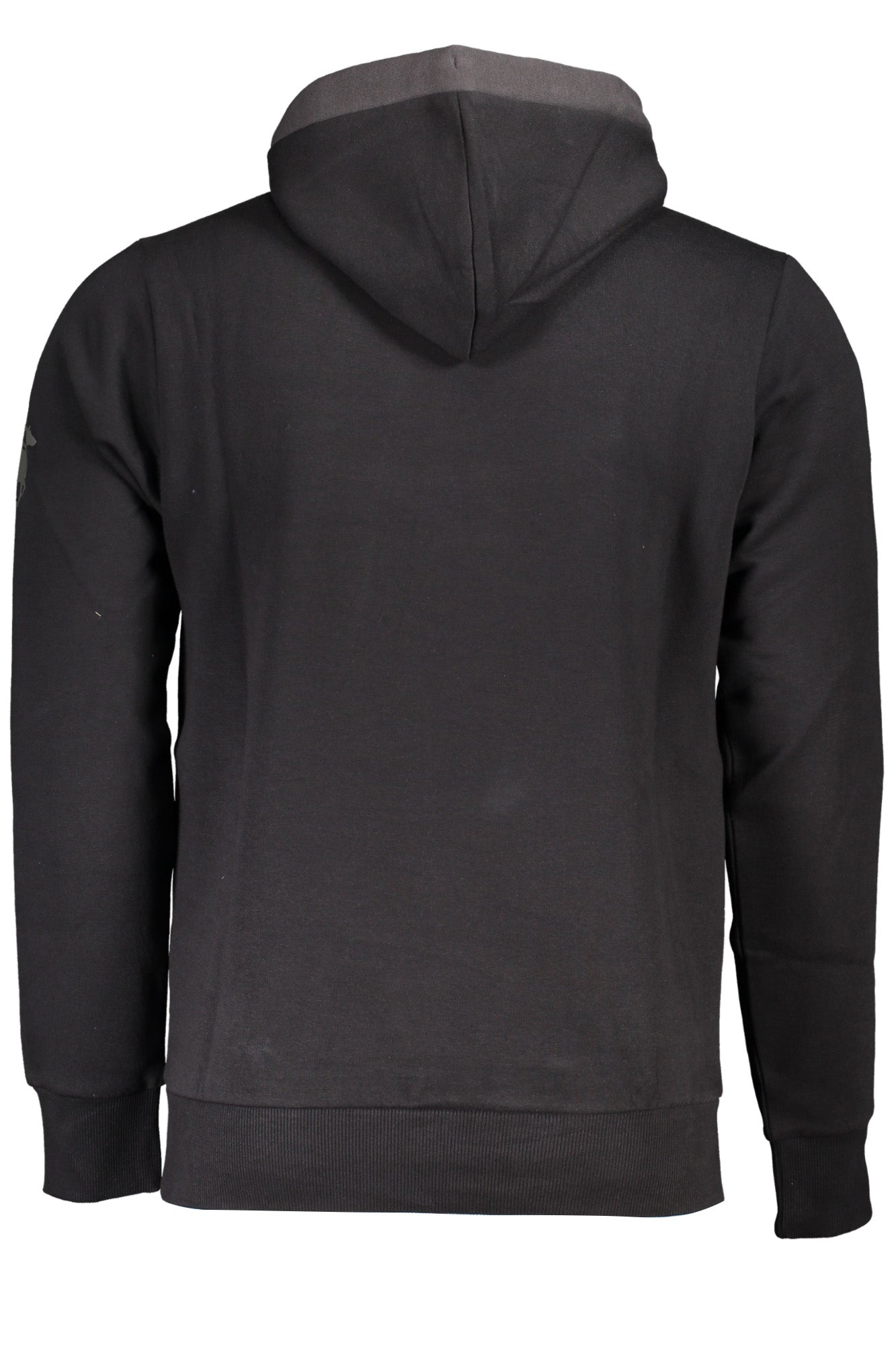 Men's black zip-out sweatshirt