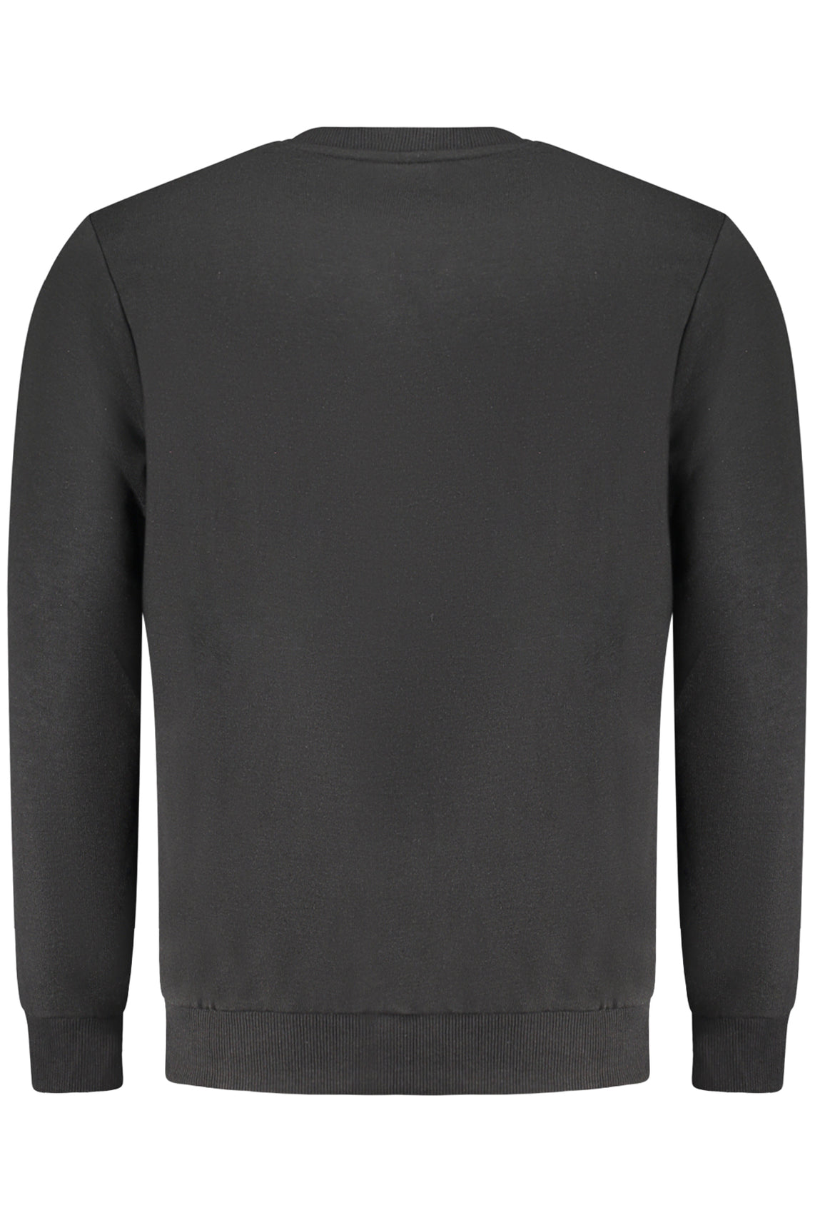 Men's black zip-up sweatshirt