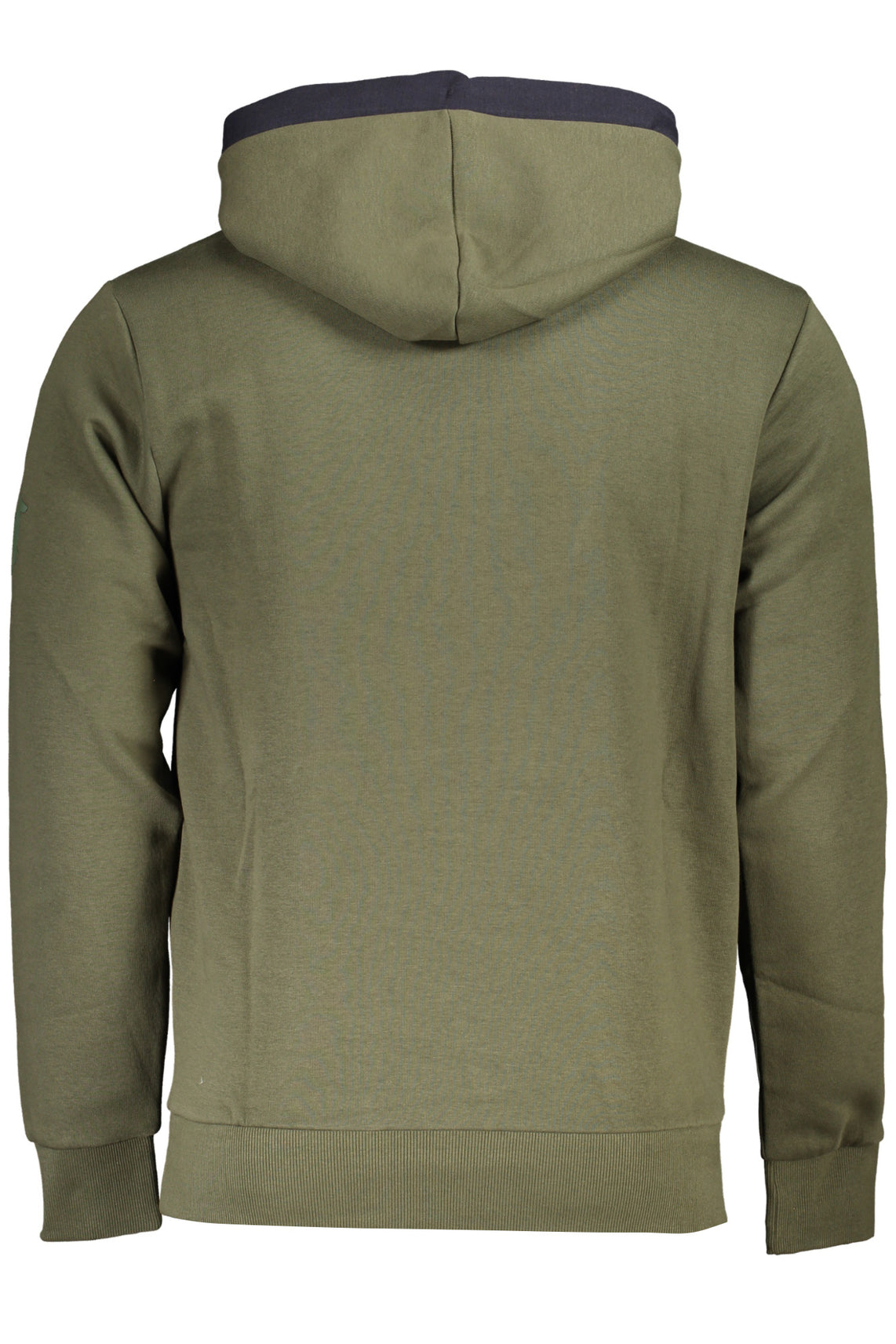 Green men's zipless sweatshirt