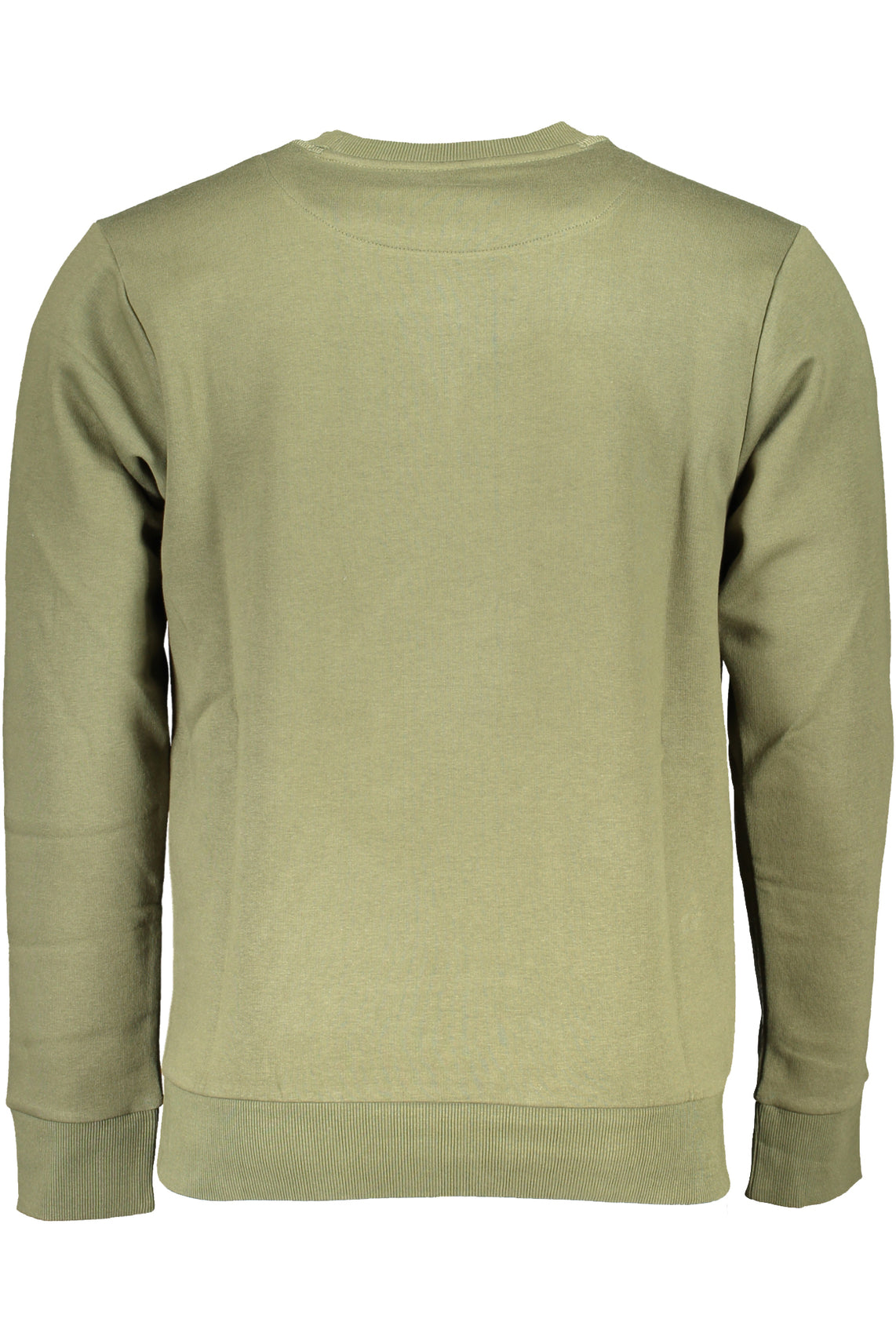 Green men's zipless sweatshirt