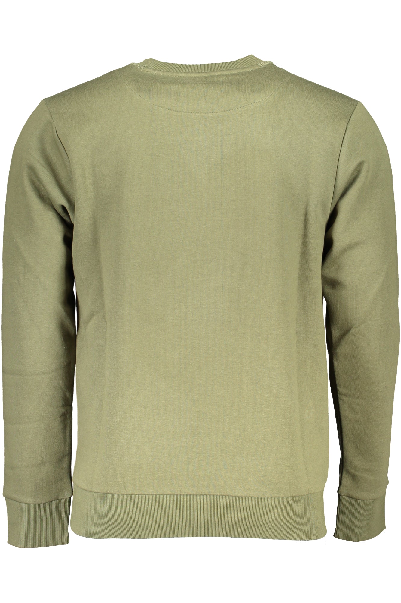 Green men's zipless sweatshirt