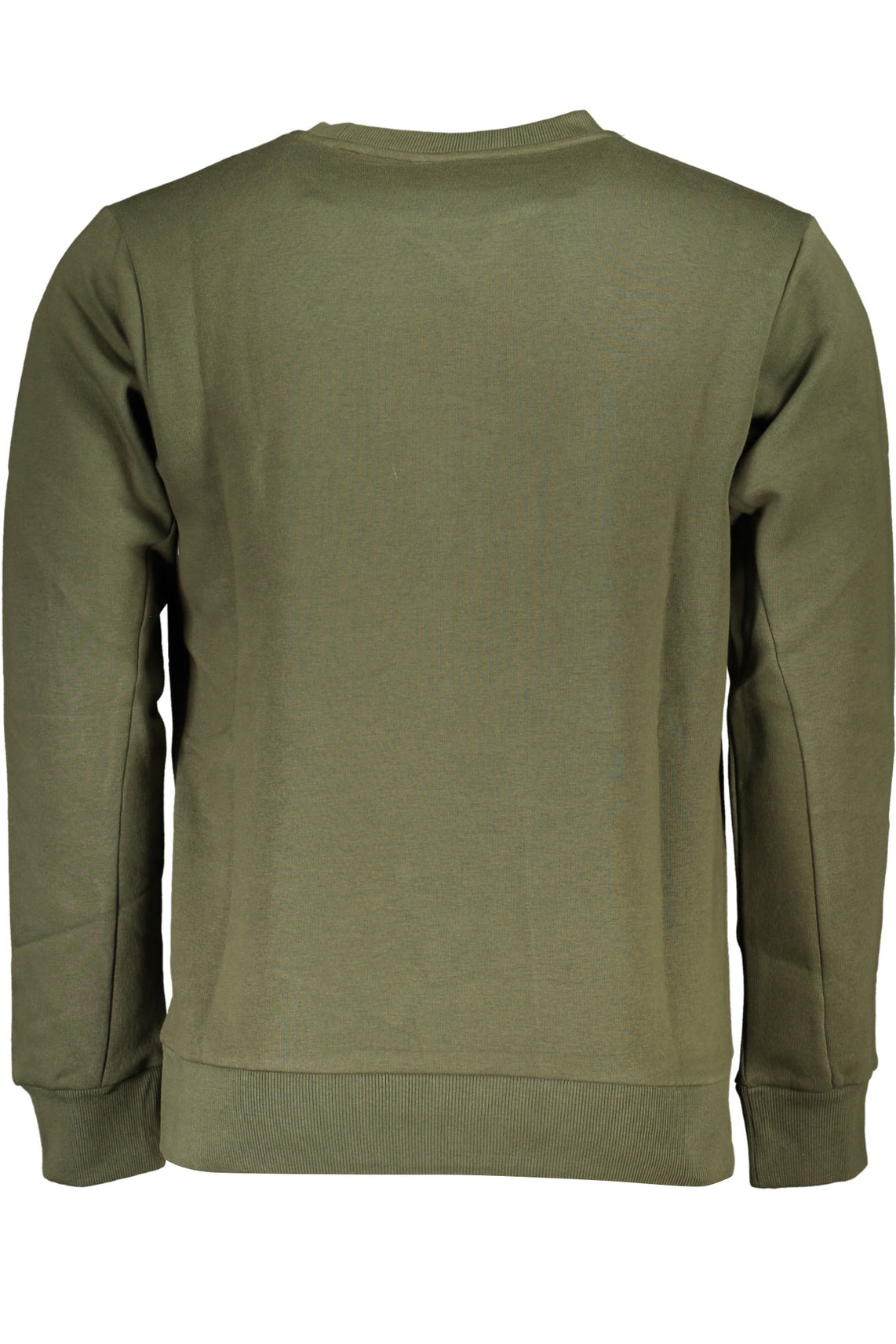 Green men's zipless sweatshirt