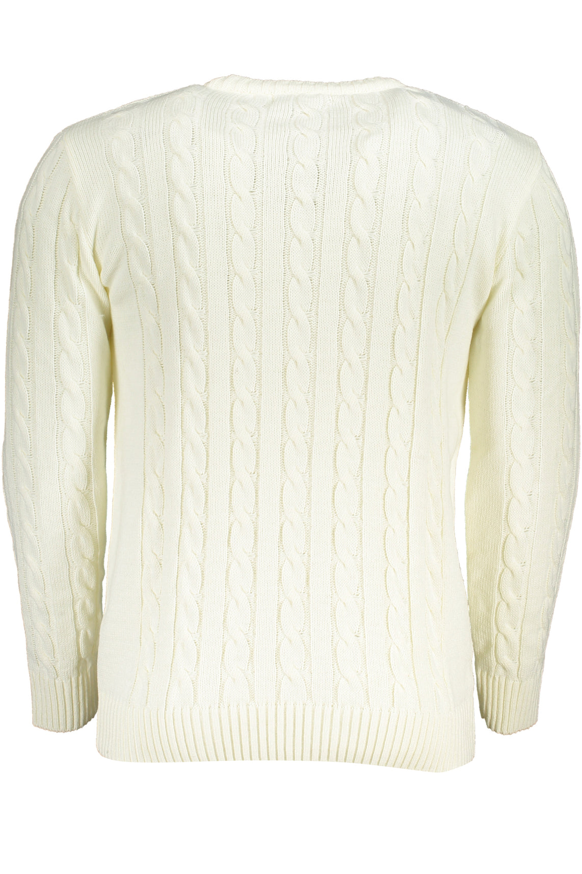 Men's white sweater