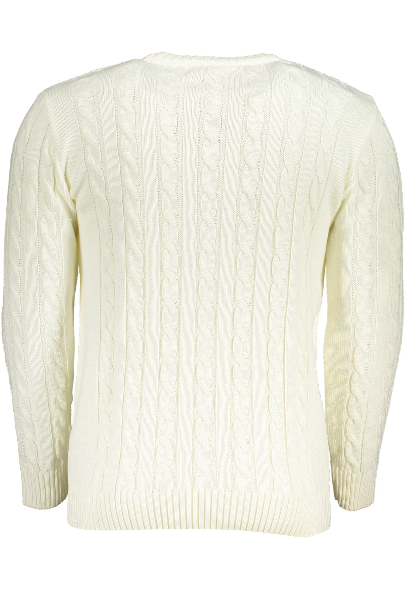 Men's white sweater
