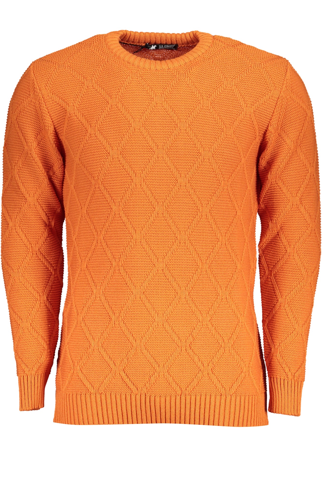 U.S. GRAND Sweaters Orange - USTR959