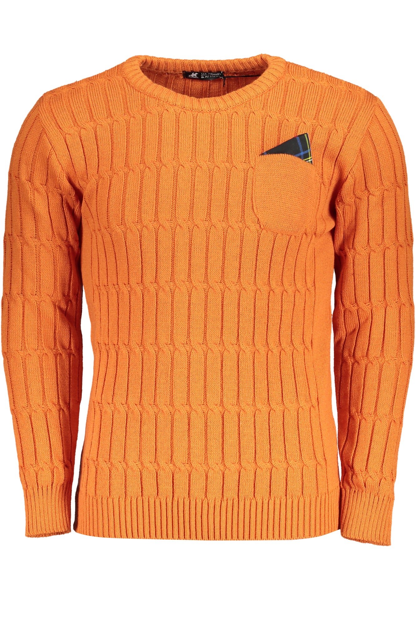 U.S. GRAND Sweaters Orange - USTR954