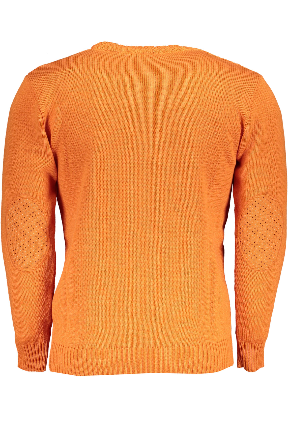 Men's orange sweater
