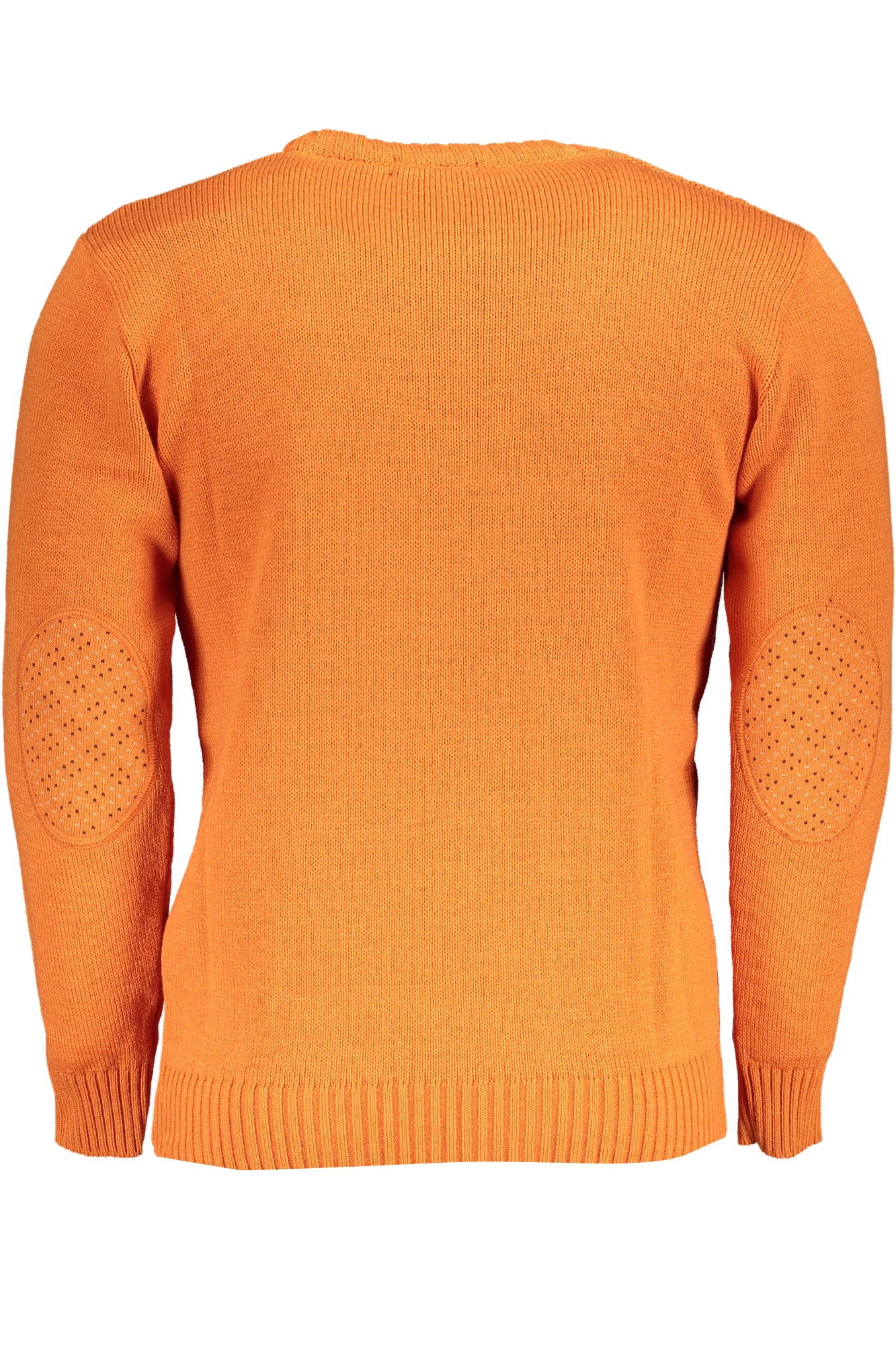 Men's orange sweater