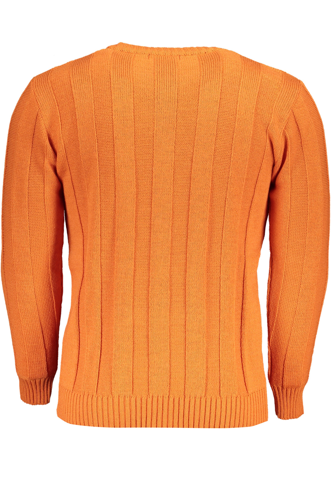 Men's orange sweater