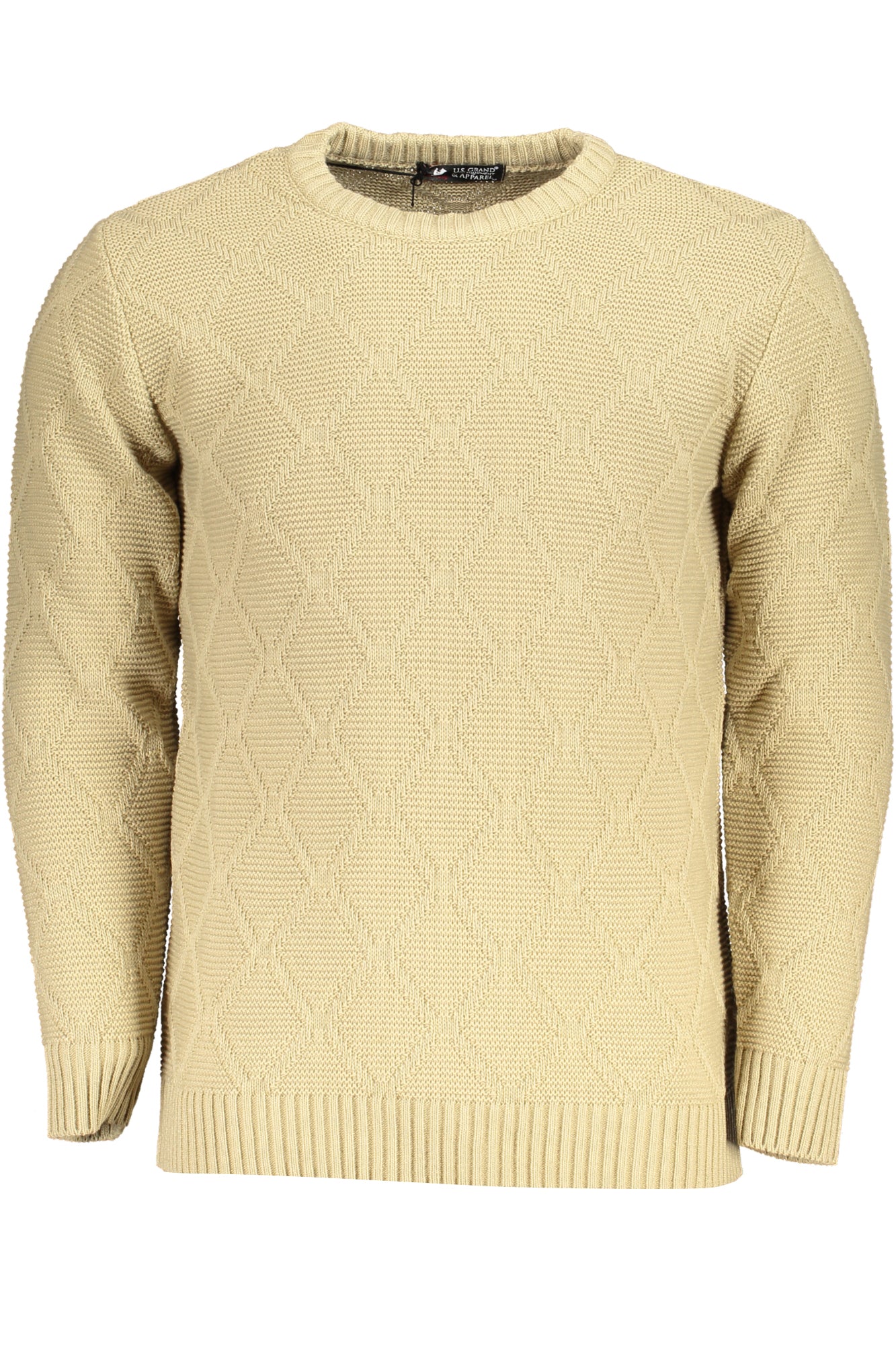 U.S. GRAND Sweaters Beige - USTR959