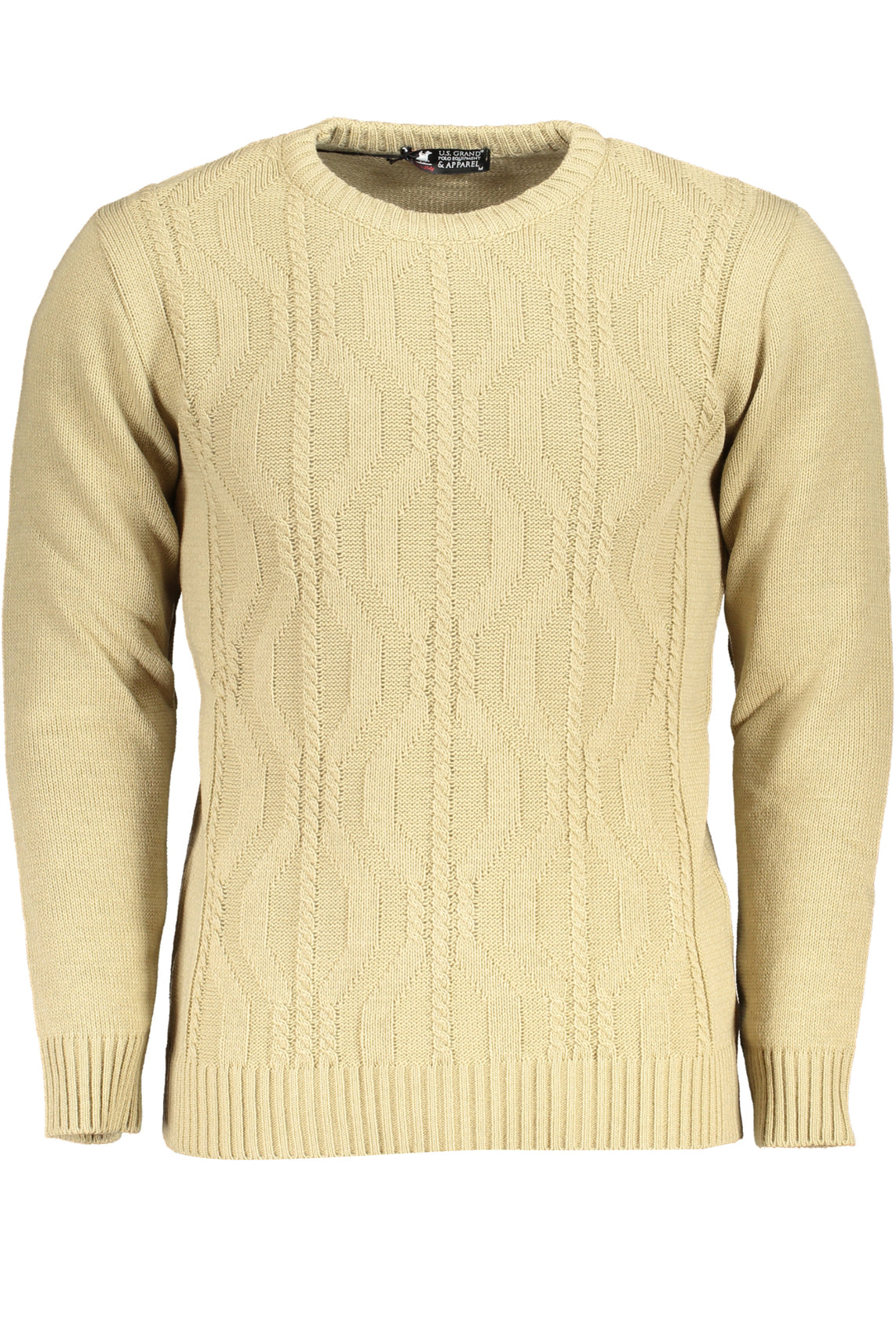 U.S. GRAND Sweaters Beige - USTR957