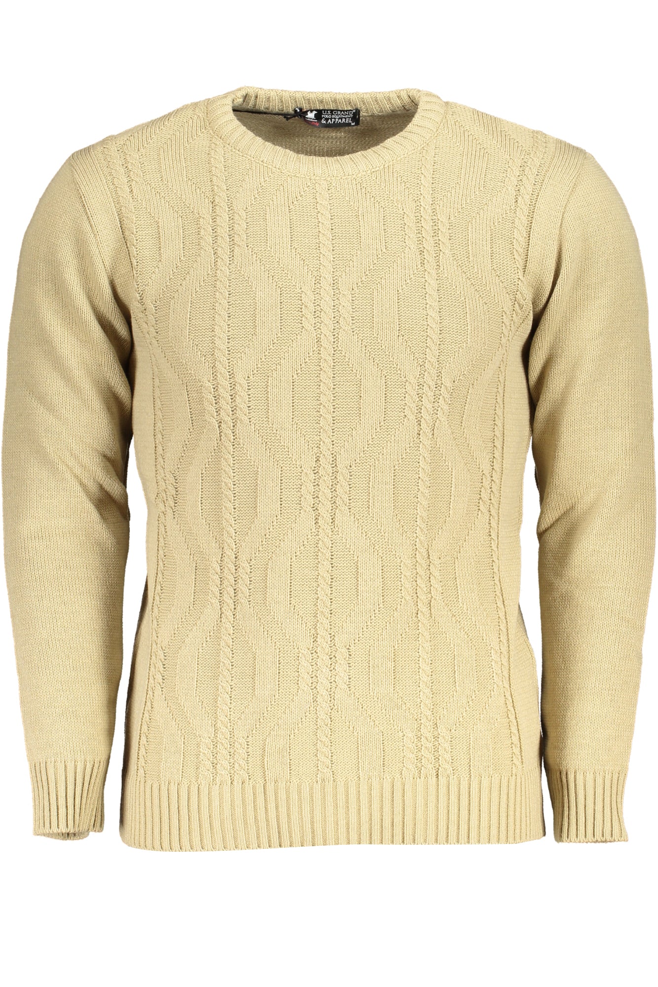 U.S. GRAND Sweaters Beige - USTR957