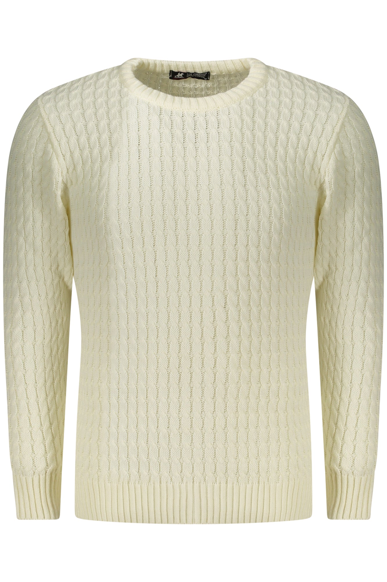 U.S. GRAND Sweaters White - USTR955