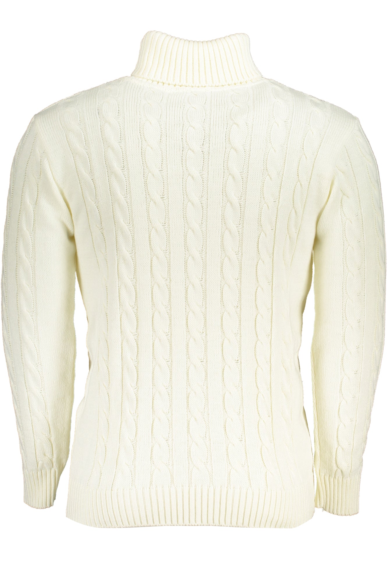 Men's white sweater