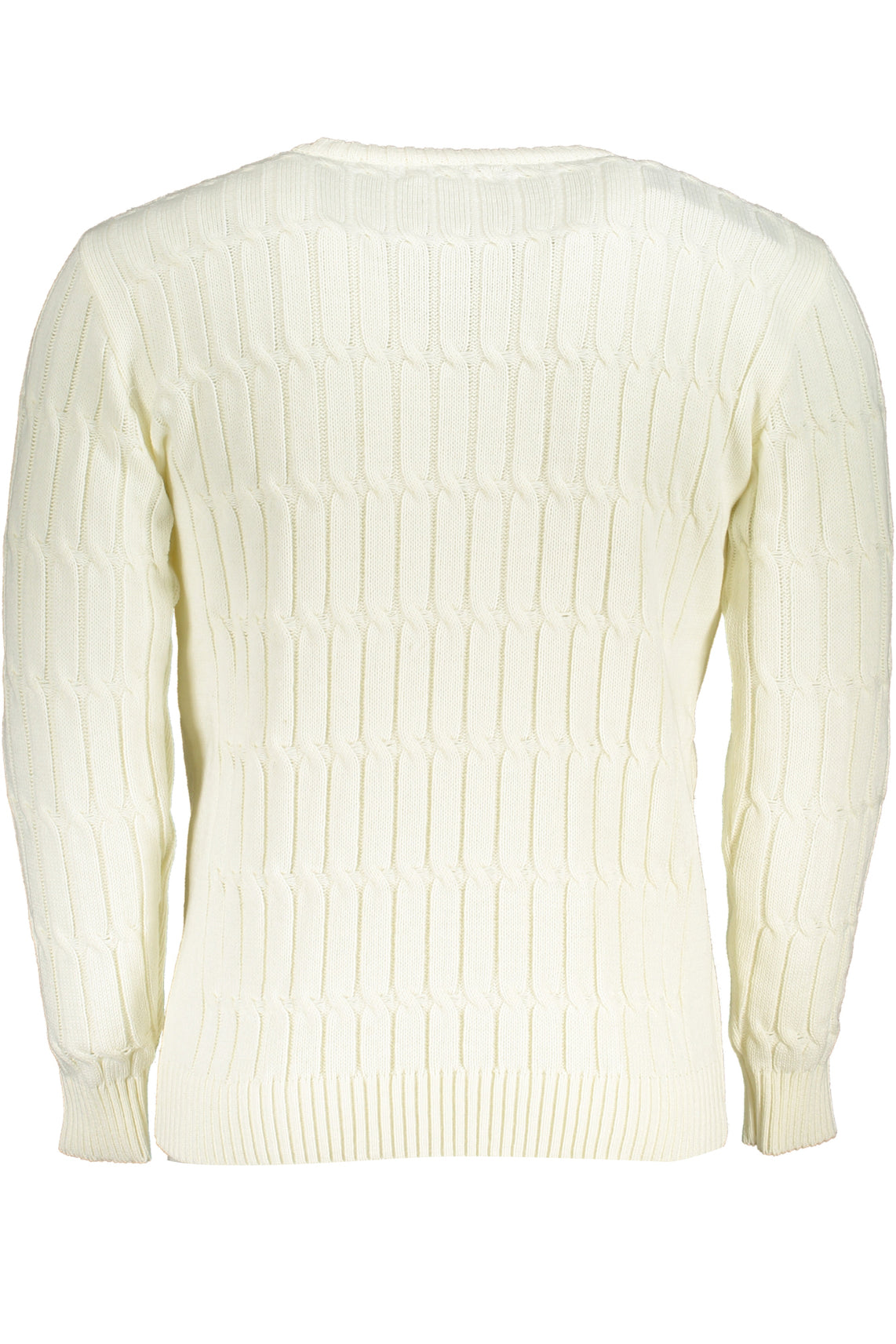 Men's white sweater