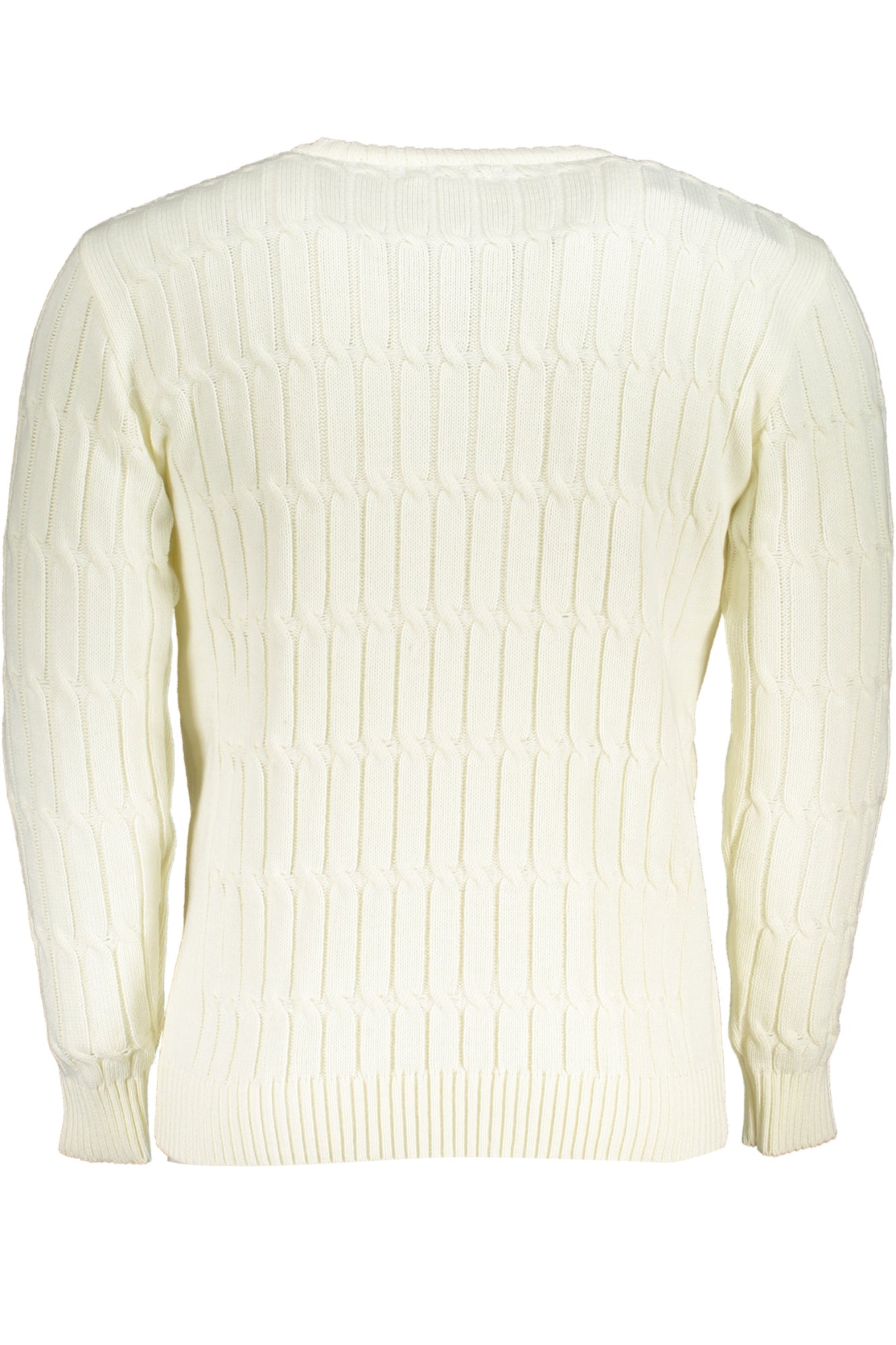 Men's white sweater